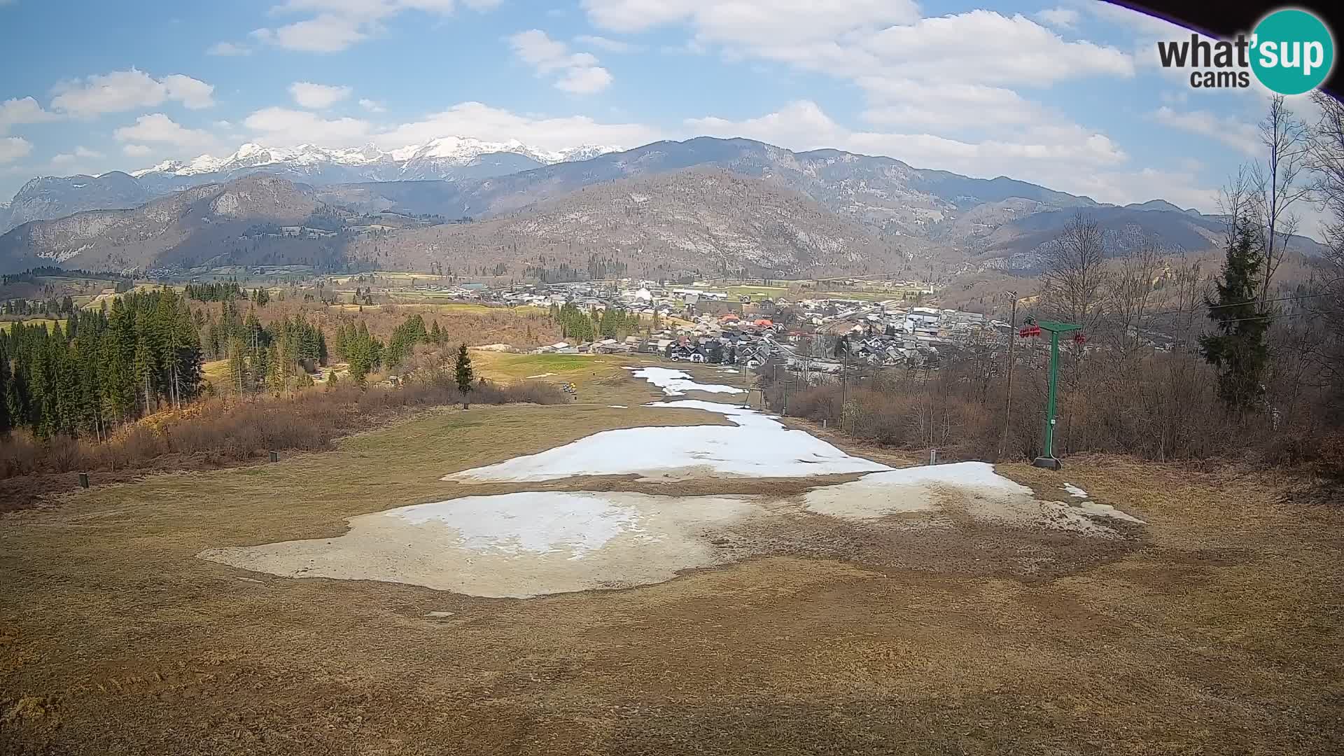 Webcam Bohinjska Bistrica – Live View from Kozji Hrbet Ski Station