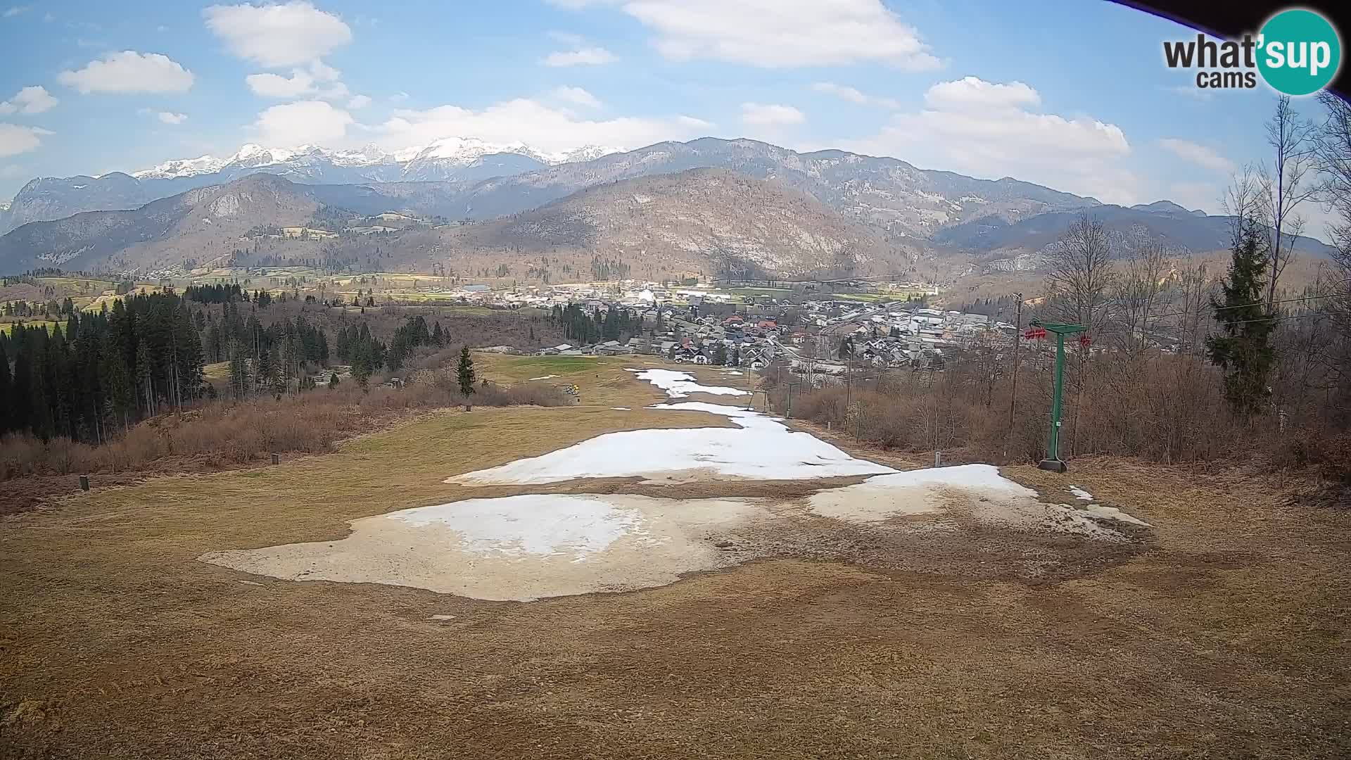 Webcam Bohinjska Bistrica – Live View from Kozji Hrbet Ski Station