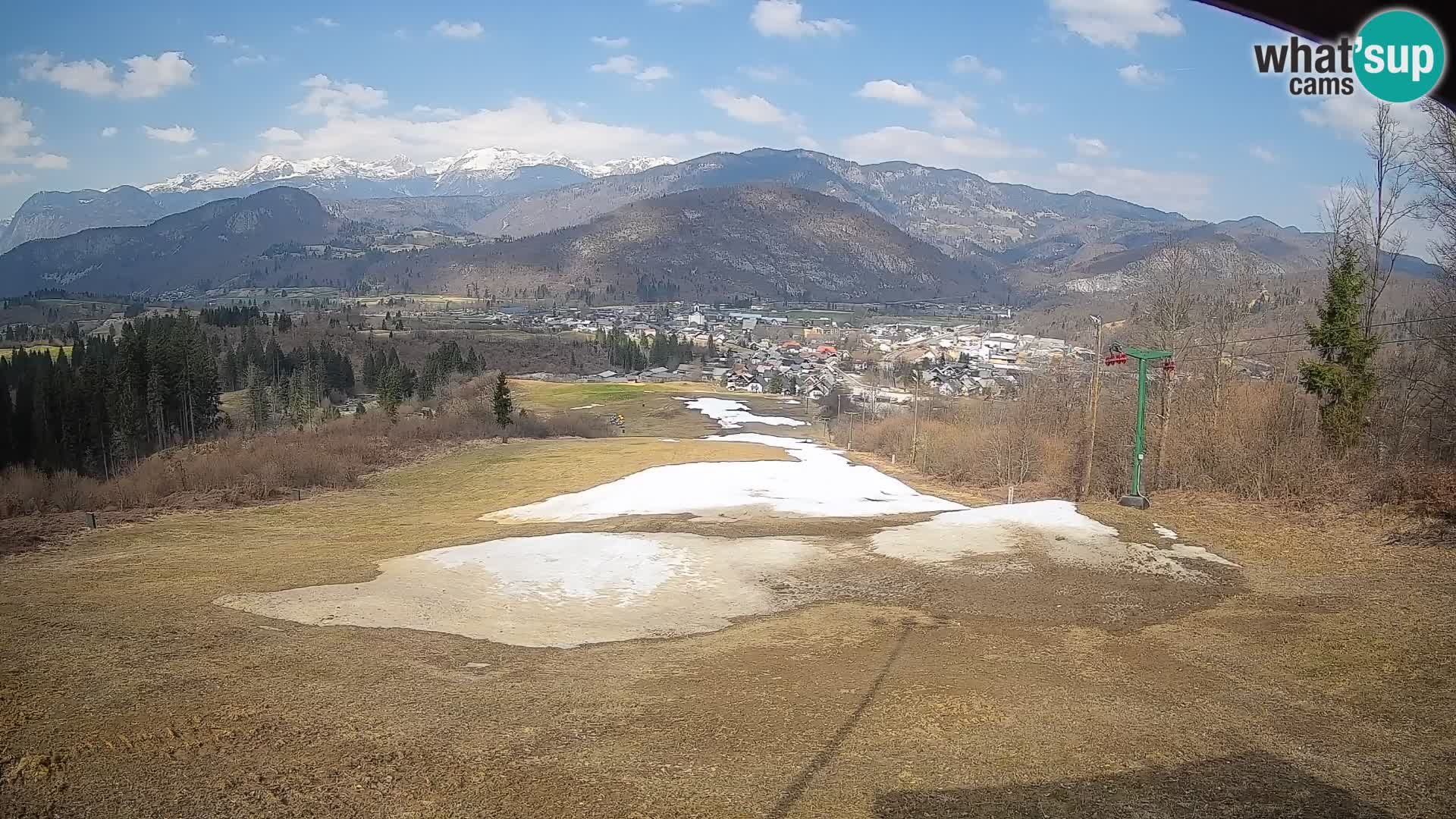 Webcam Bohinjska Bistrica – Live View from Kozji Hrbet Ski Station