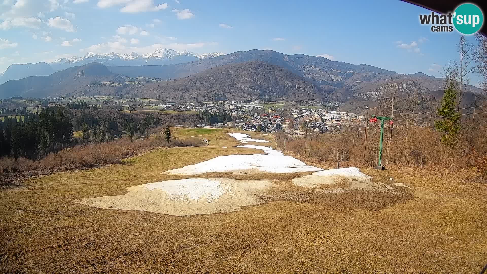 Webcam Bohinjska Bistrica – Live View from Kozji Hrbet Ski Station