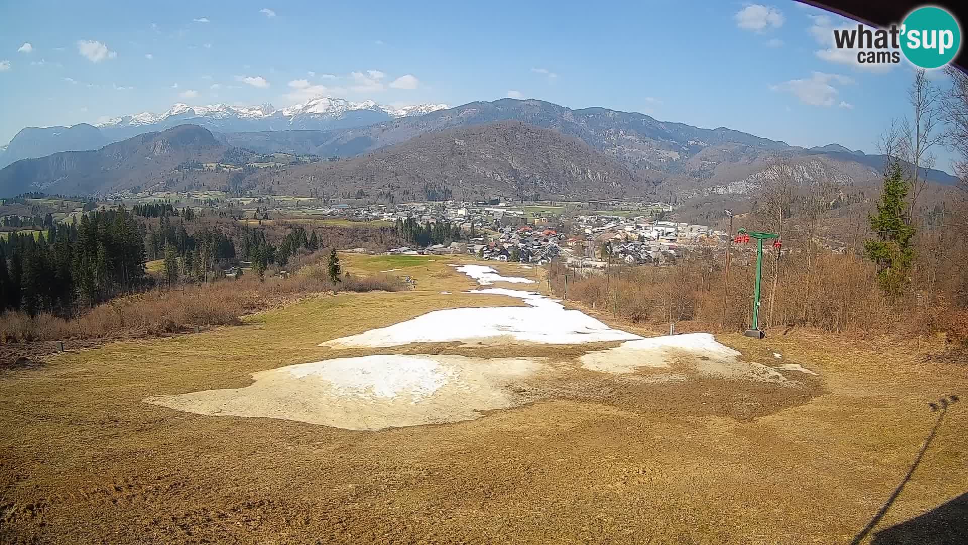 Webcam Bohinjska Bistrica – Live View from Kozji Hrbet Ski Station