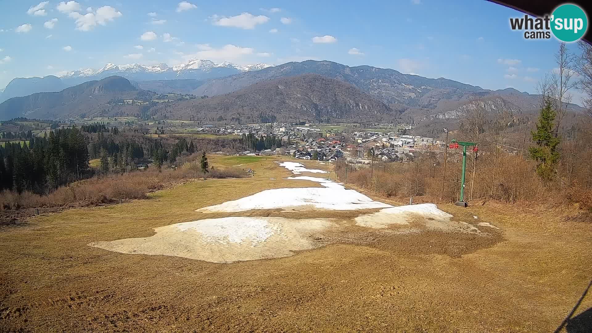 Webcam Bohinjska Bistrica – Vista live dalla stazione sciistica Kozji Hrbet