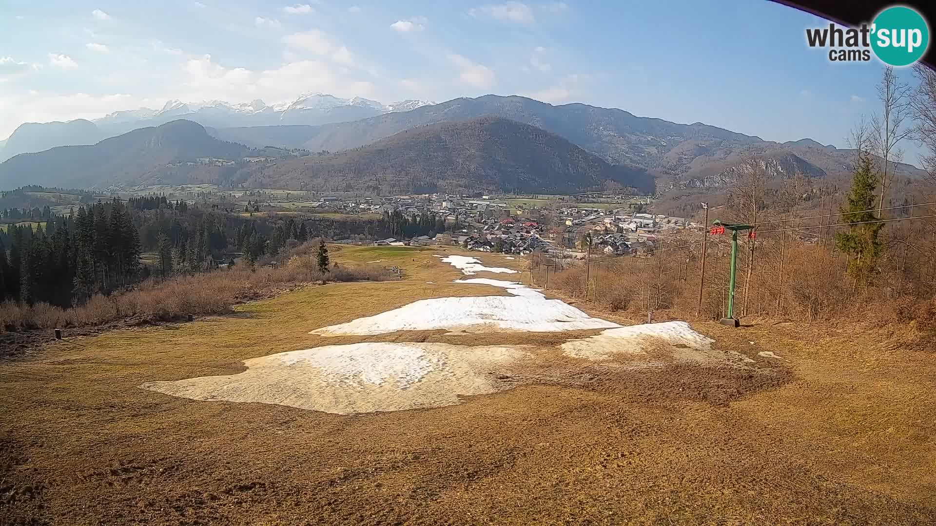 Webcam Bohinjska Bistrica – Live View from Kozji Hrbet Ski Station