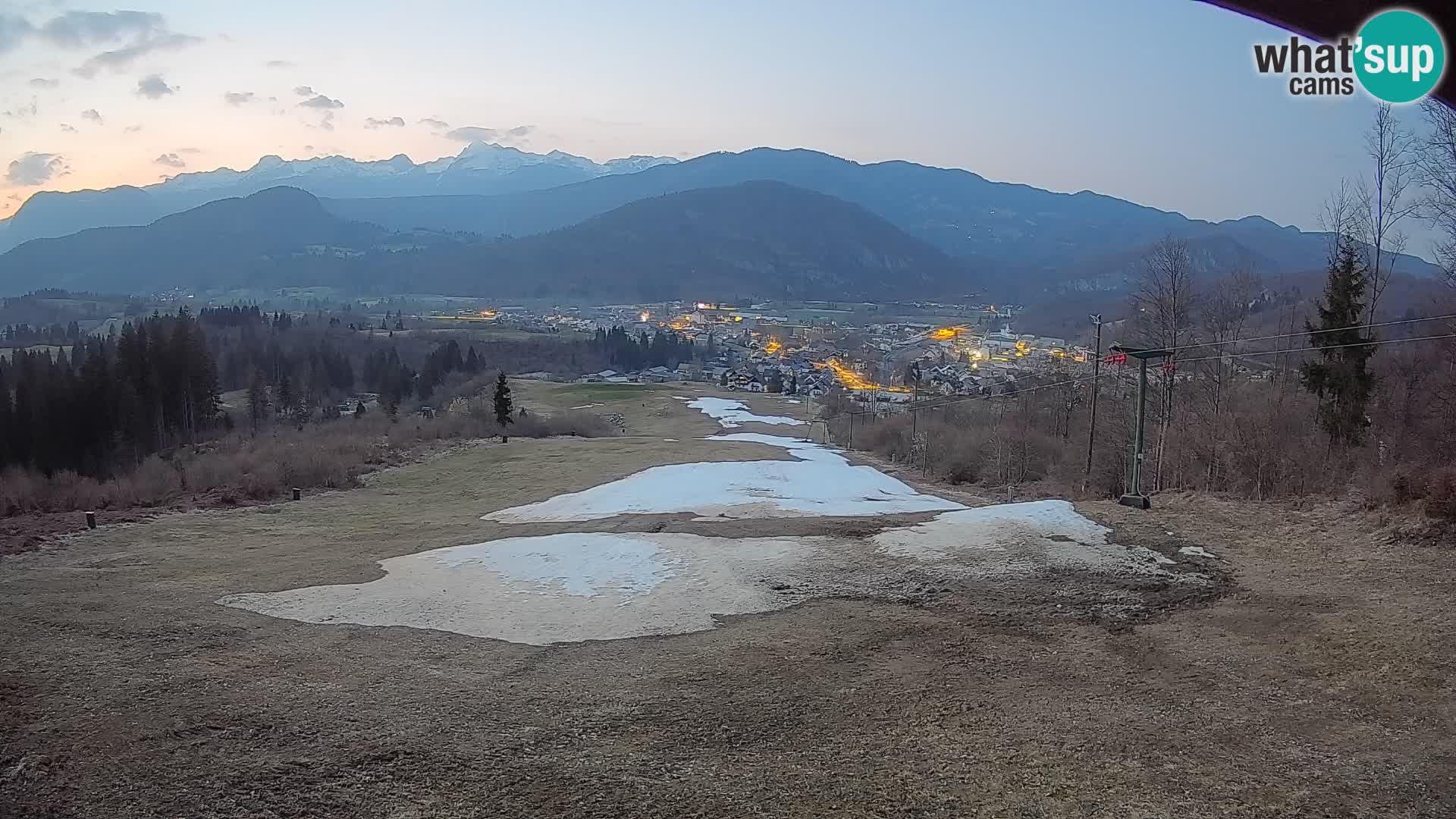 Cámara en vivo Bohinjska Bistrica – Vista en directo desde la estación de esquí Kozji Hrbet