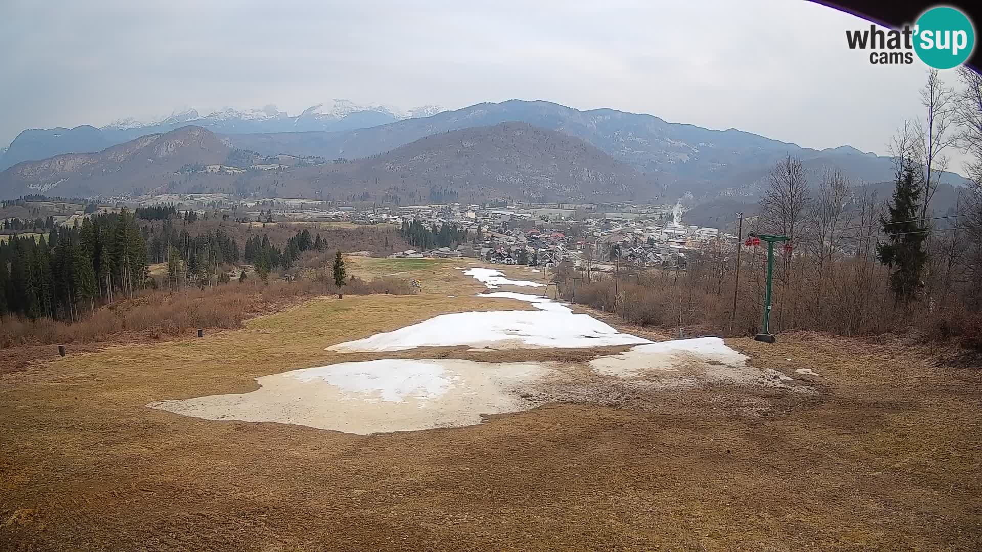Webcam Bohinjska Bistrica – Live View from Kozji Hrbet Ski Station