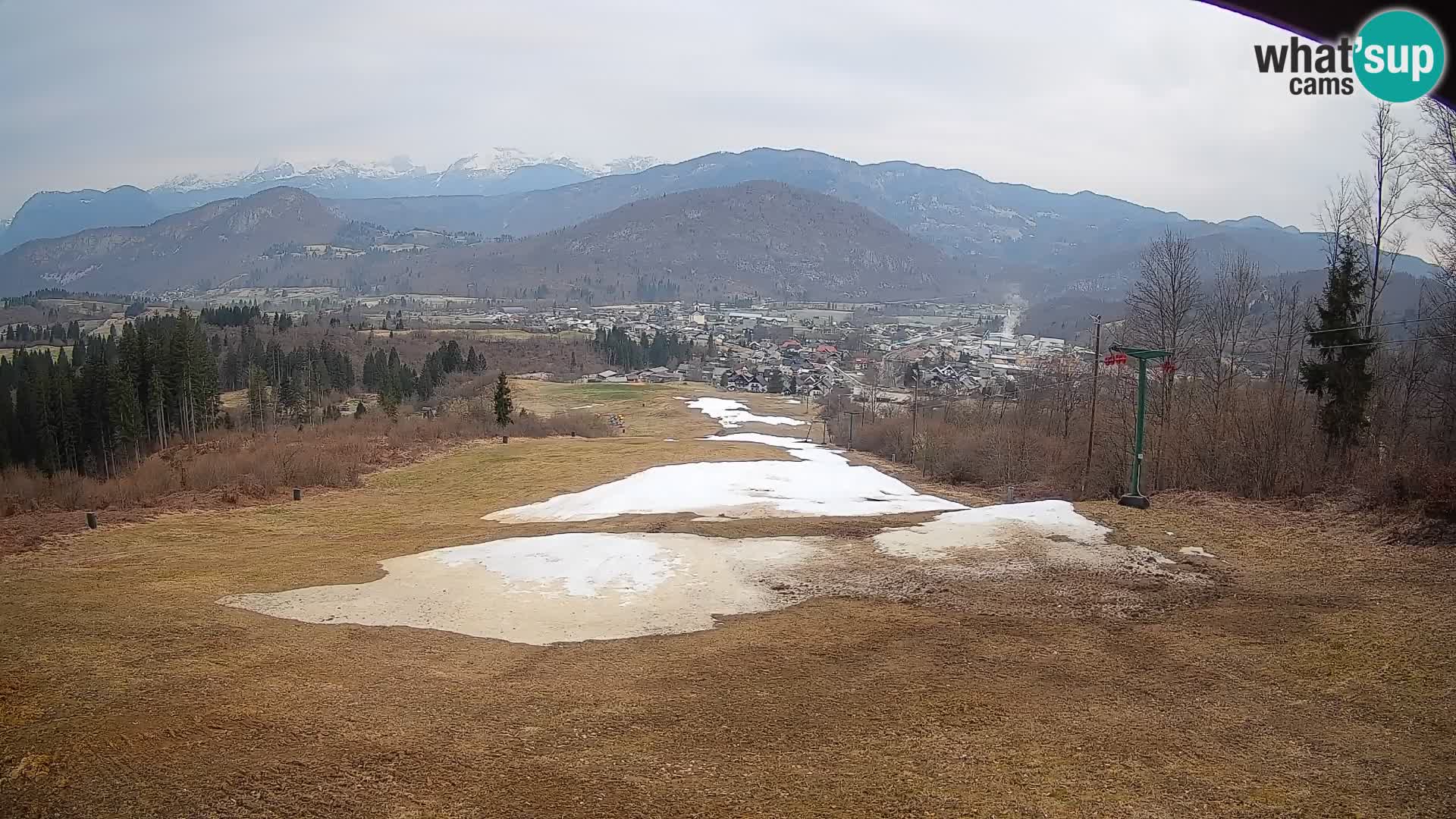 Webcam Bohinjska Bistrica – Live View from Kozji Hrbet Ski Station