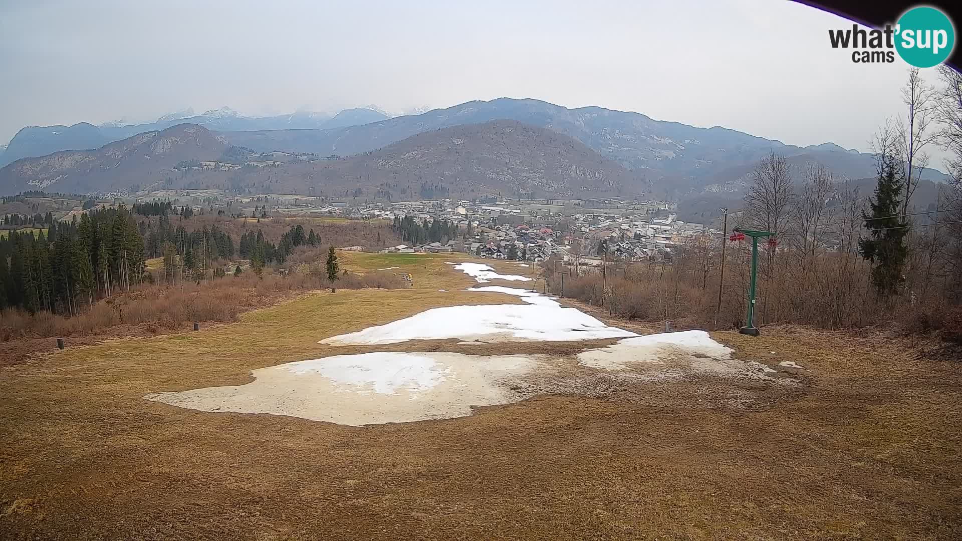 Webcam Bohinjska Bistrica – Vista live dalla stazione sciistica Kozji Hrbet