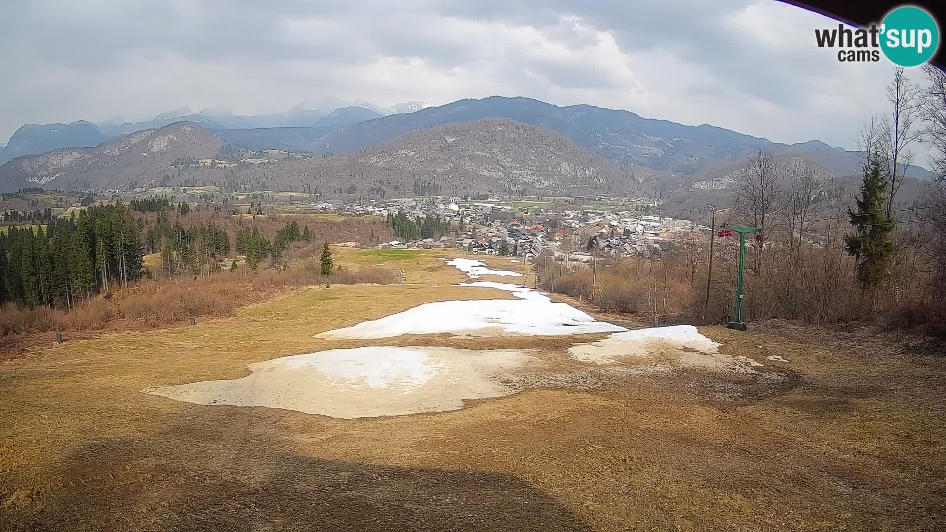 Webcam Bohinjska Bistrica – Live View from Kozji Hrbet Ski Station