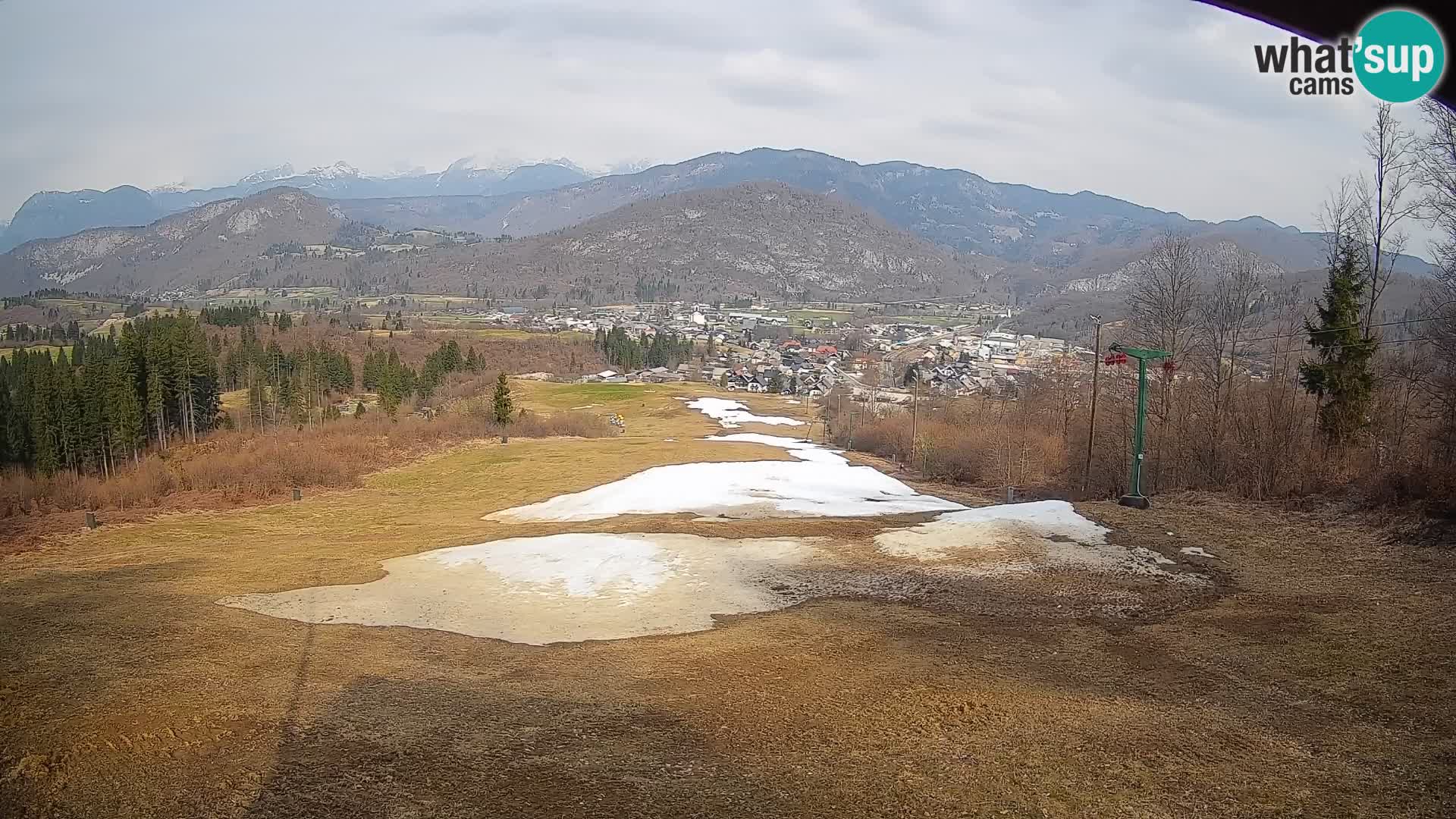 Webcam Bohinjska Bistrica – Live View from Kozji Hrbet Ski Station