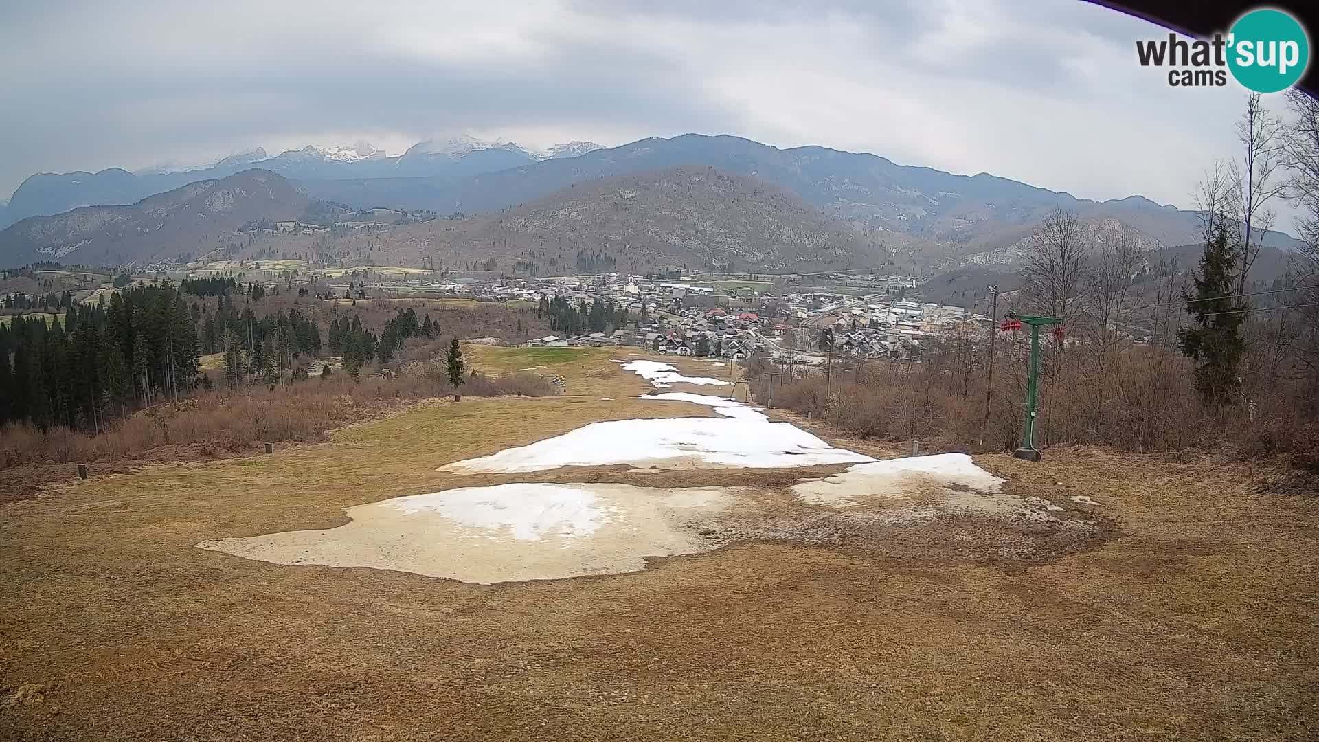 Webcam Bohinjska Bistrica – Live View from Kozji Hrbet Ski Station