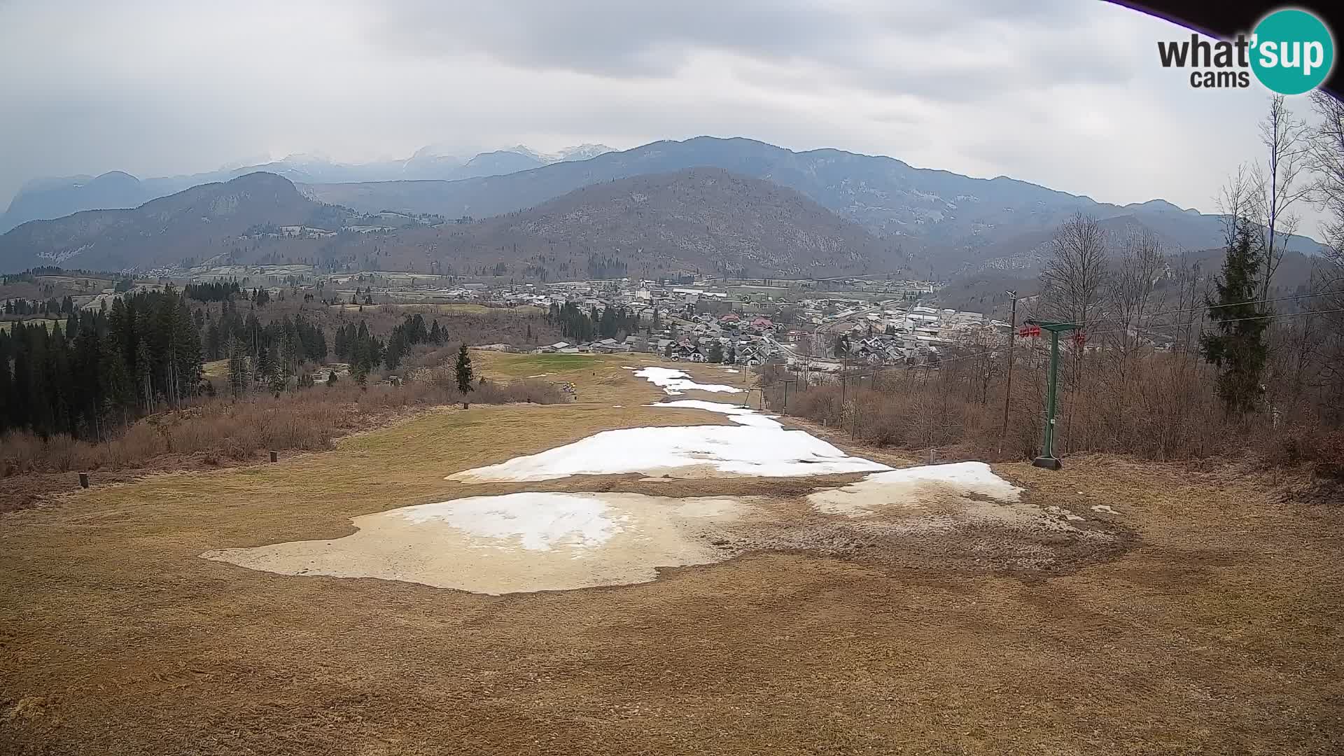 Webcam Bohinjska Bistrica – Live View from Kozji Hrbet Ski Station
