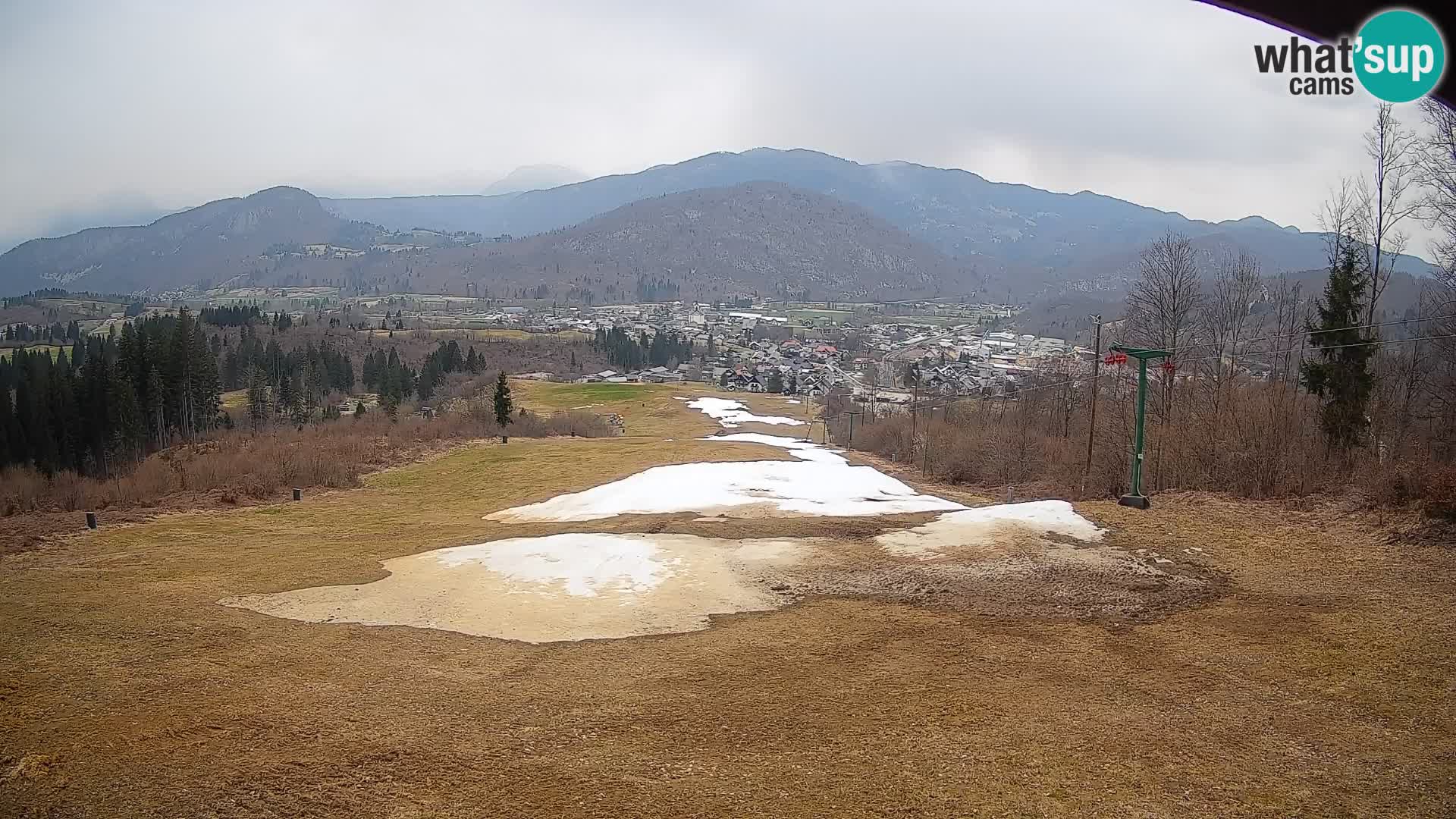 Webcam Bohinjska Bistrica – Live View from Kozji Hrbet Ski Station