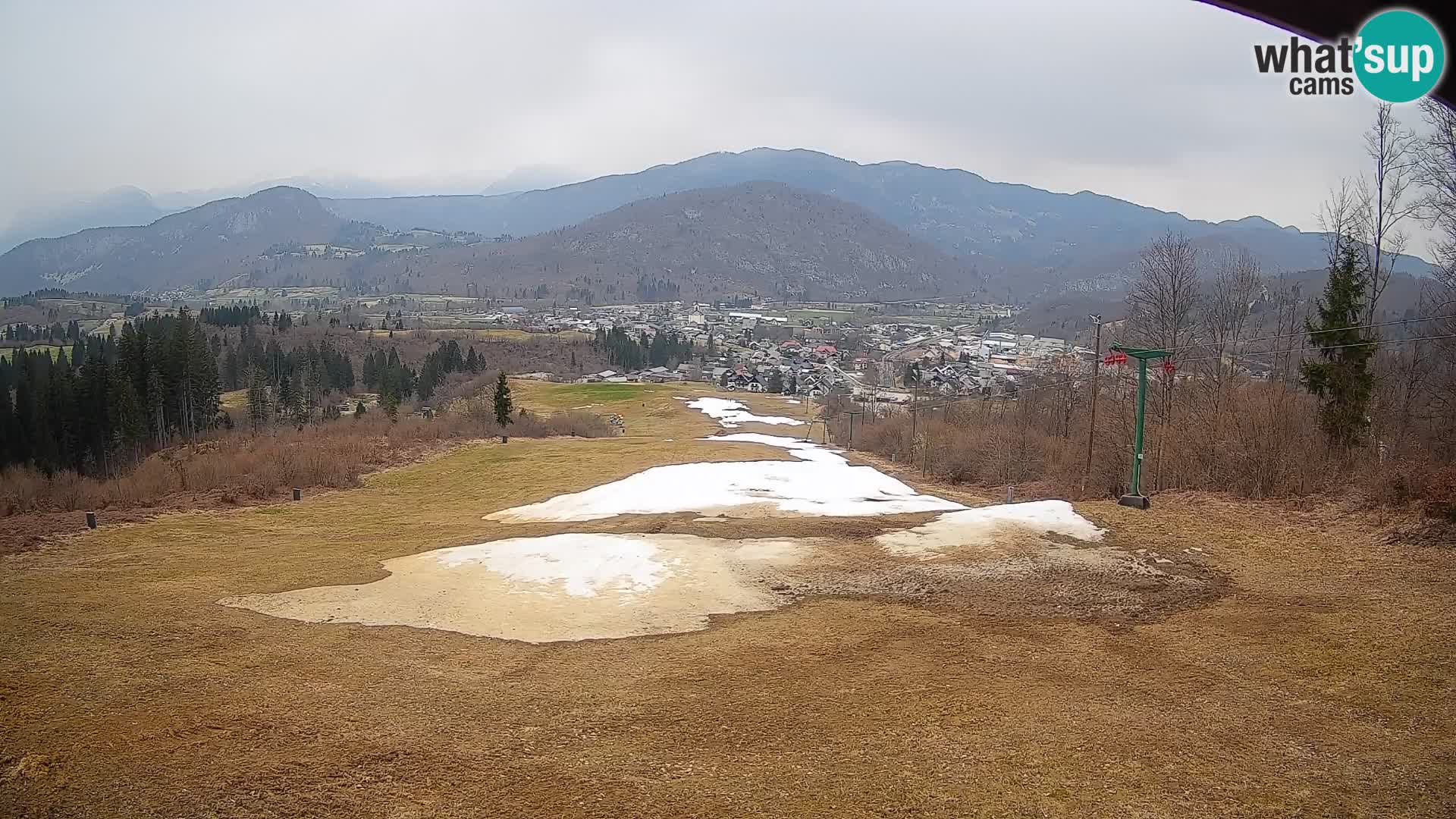 Webcam Bohinjska Bistrica – Live View from Kozji Hrbet Ski Station