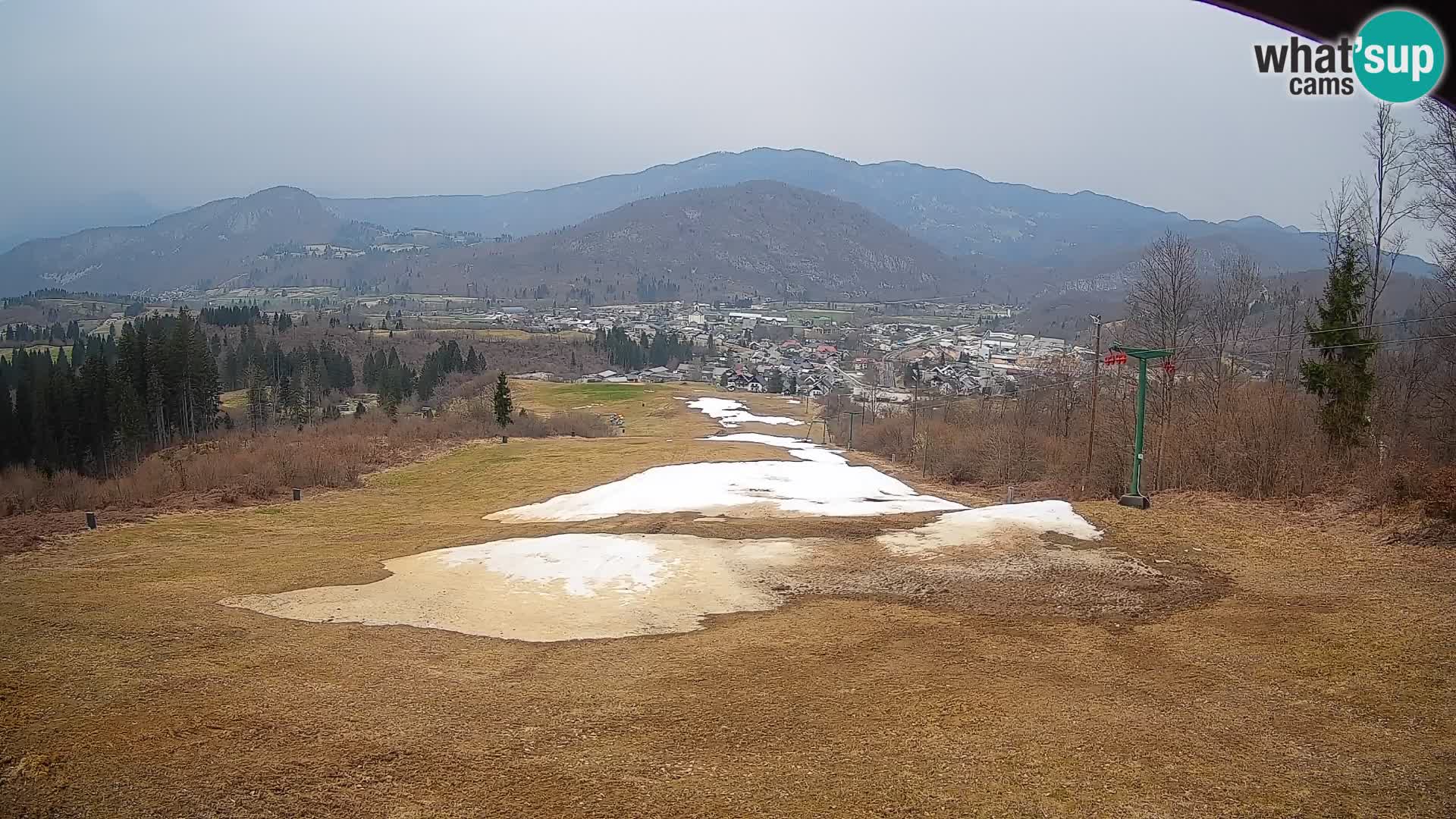 Spletna kamera Bohinjska Bistrica – Pogled v živo s smučišča Kozji Hrbet
