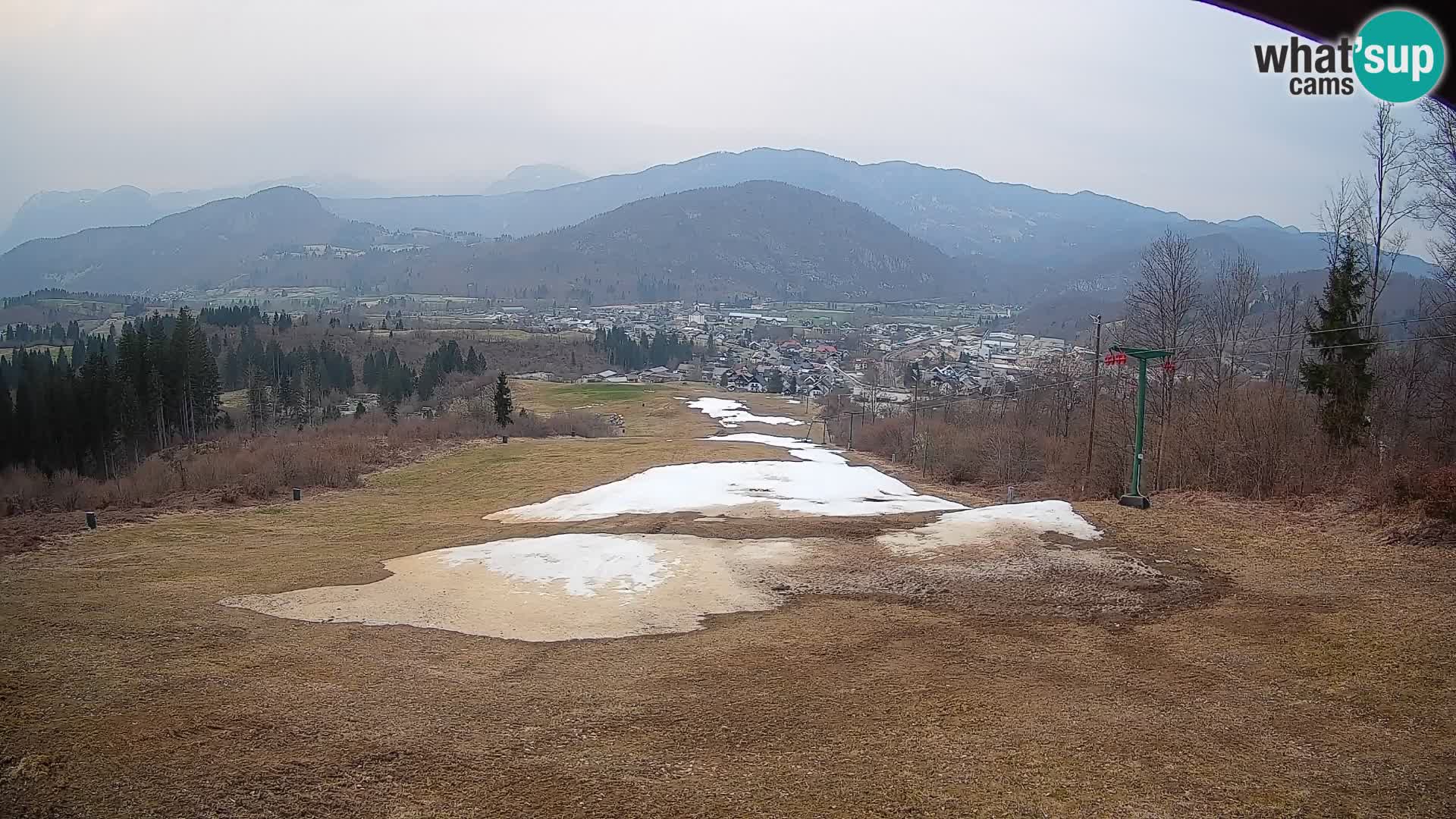 Livekamera Bohinjska Bistrica – Liveblick von der Skistation Kozji Hrbet
