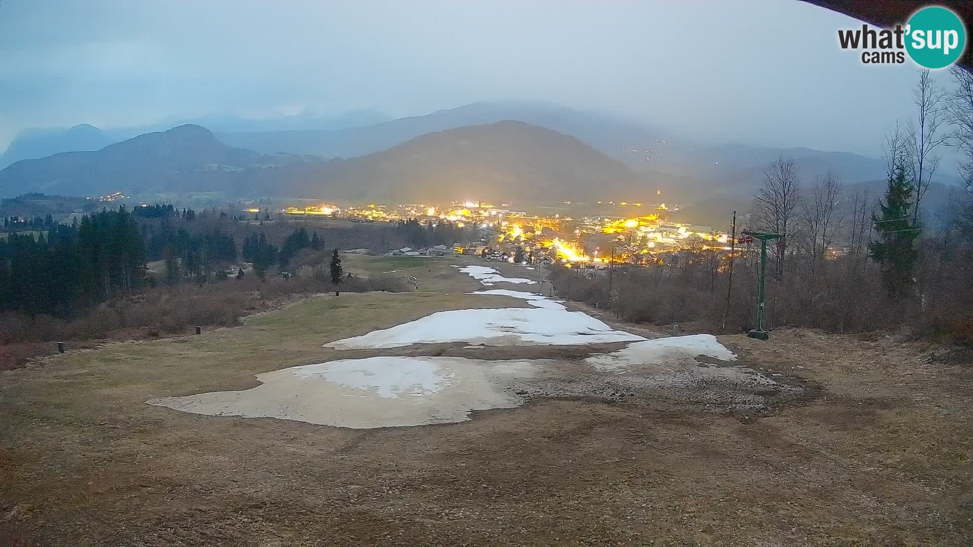 Webcam Bohinjska Bistrica – Vista live dalla stazione sciistica Kozji Hrbet