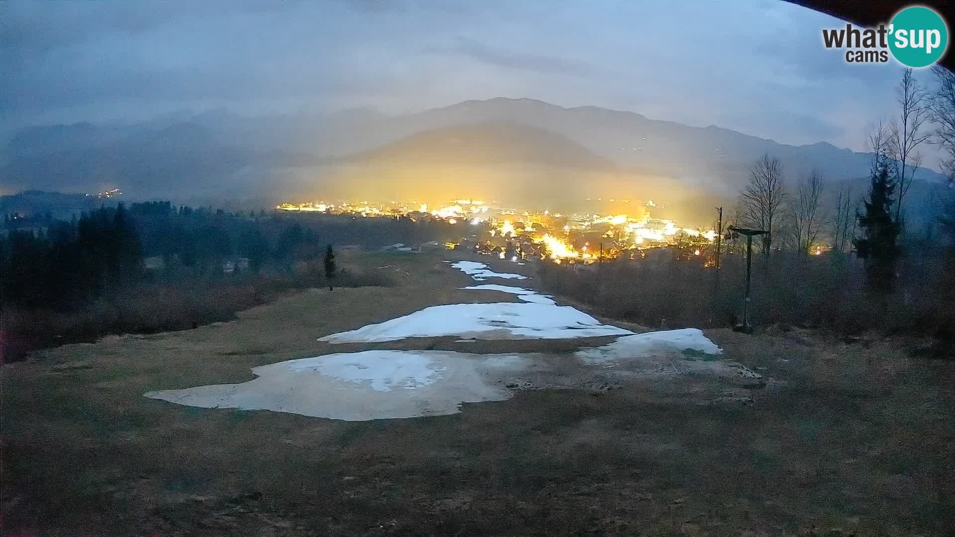 Livekamera Bohinjska Bistrica – Liveblick von der Skistation Kozji Hrbet