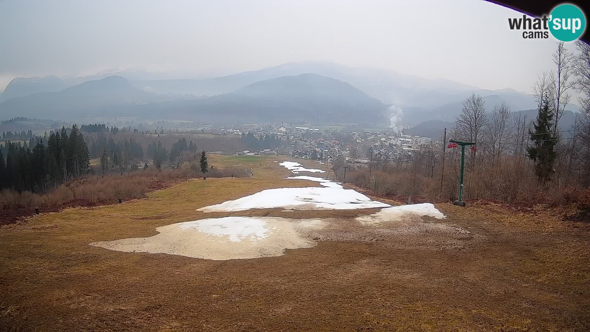 Webcam Bohinjska Bistrica – Live View from Kozji Hrbet Ski Station