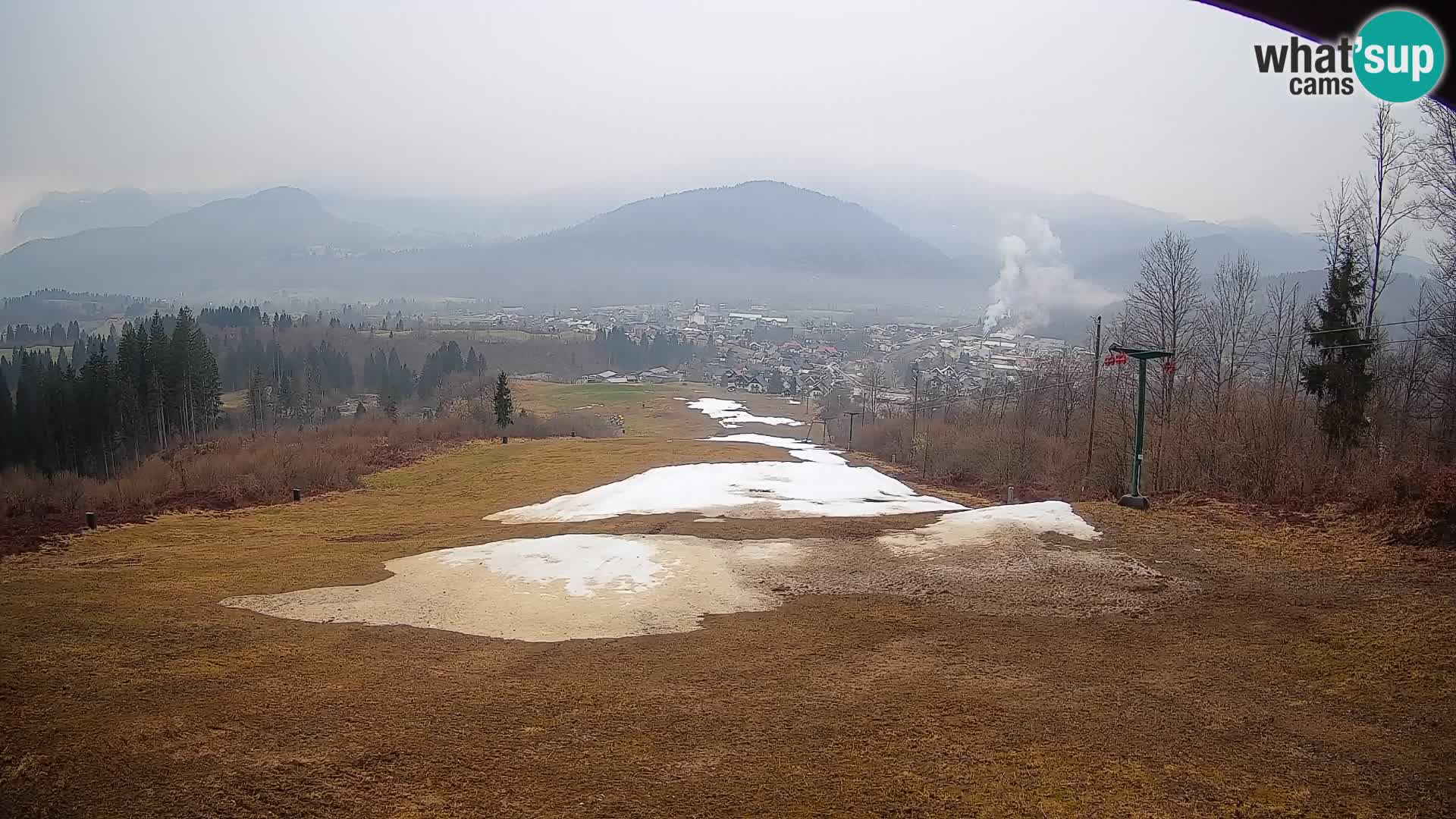 Kamera uživo Bohinjska Bistrica – Pogled u stvarnom vremenu sa skijališta Kozji Hrbet