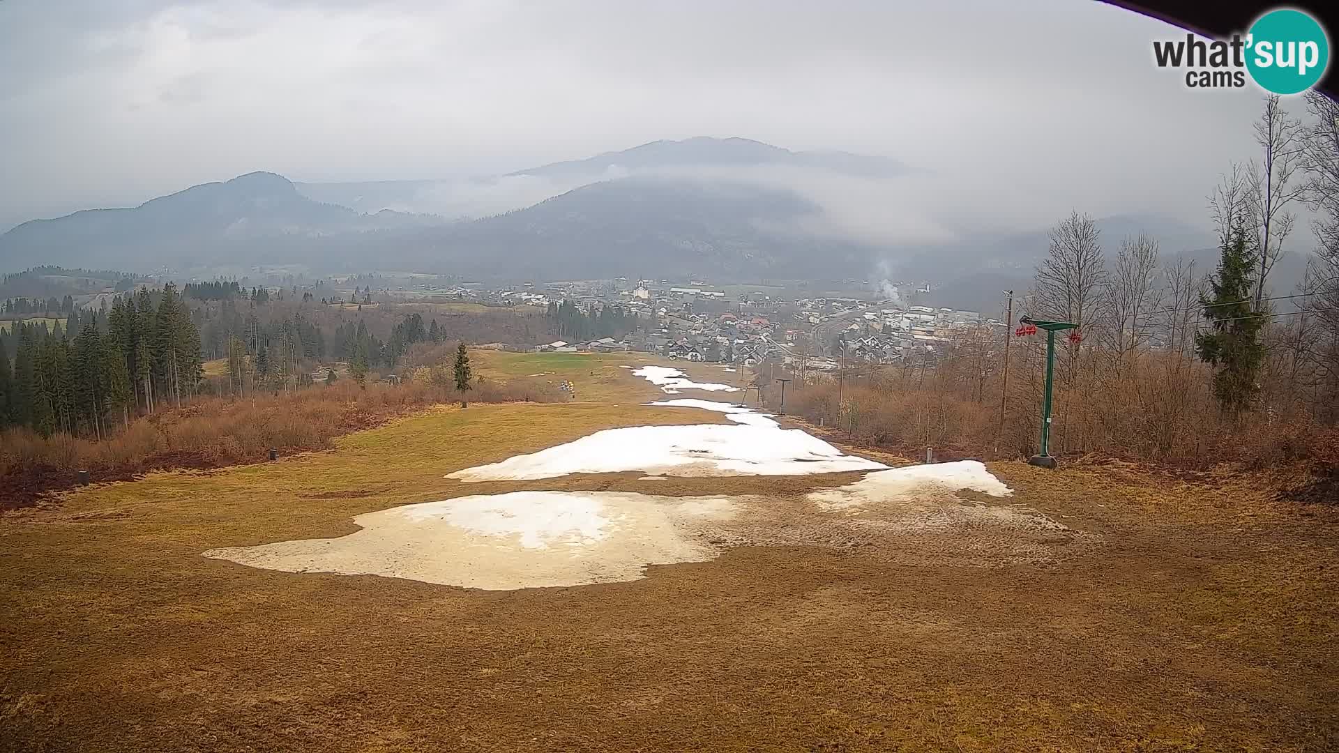 Webcam Bohinjska Bistrica – Live View from Kozji Hrbet Ski Station