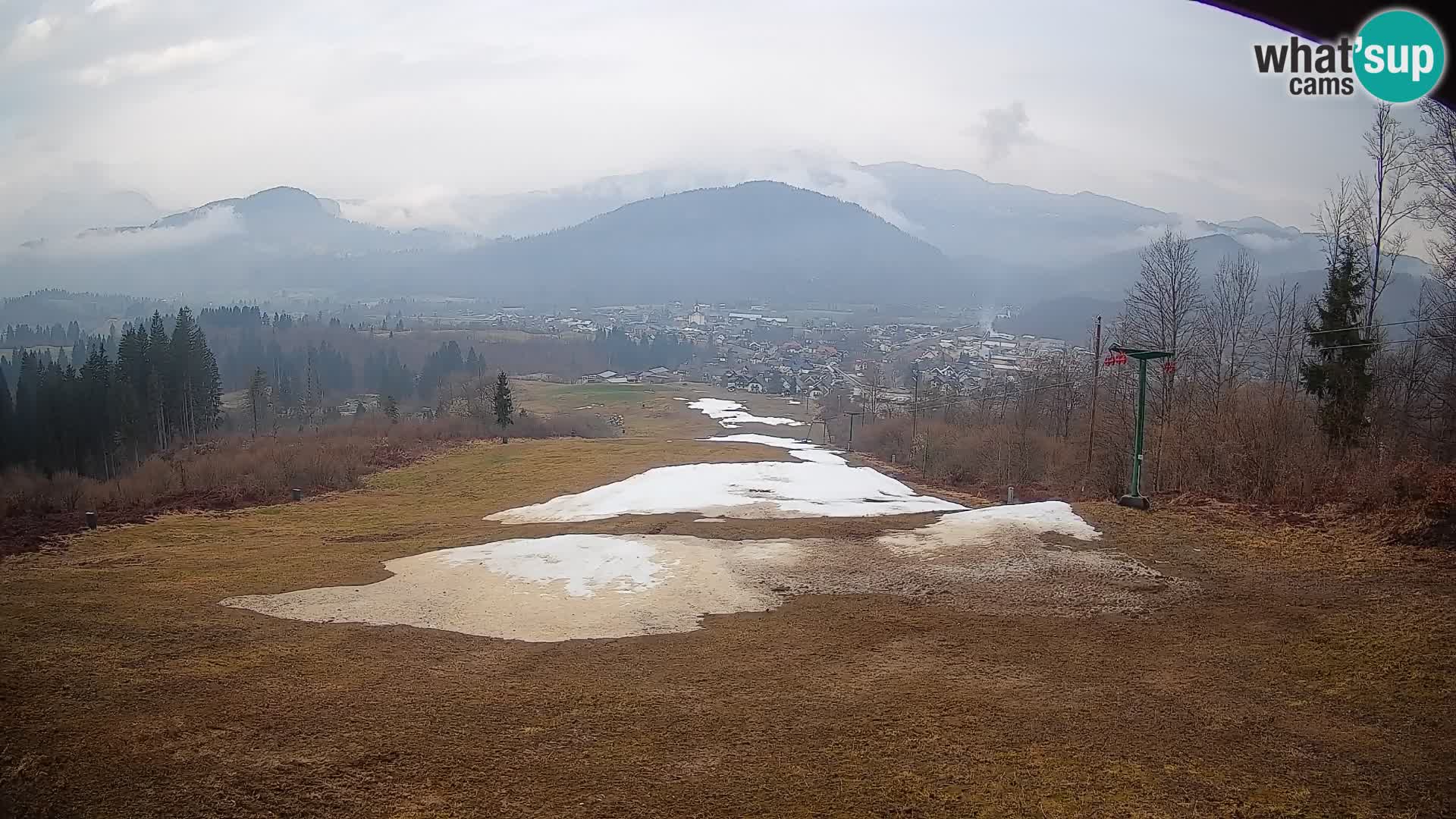 Webcam Bohinjska Bistrica – Live View from Kozji Hrbet Ski Station