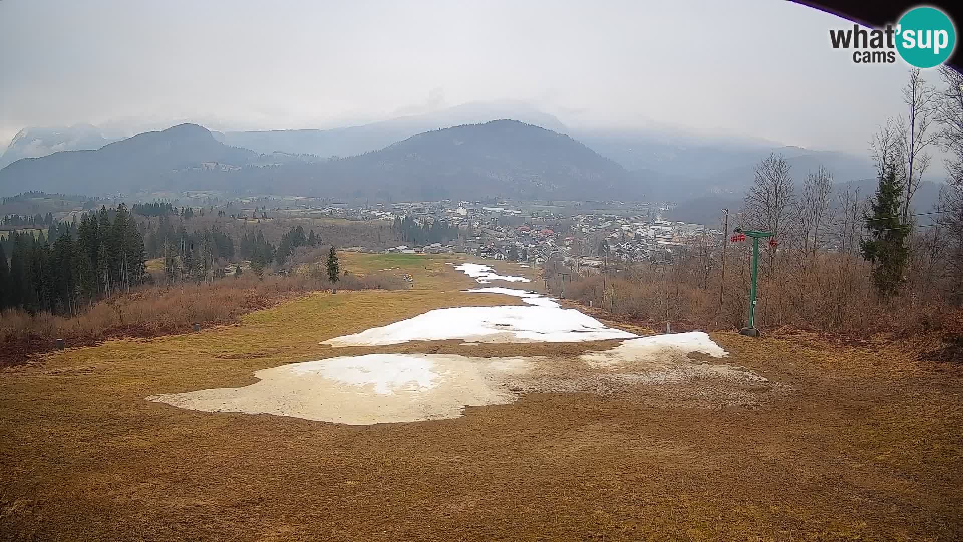 Webcam Bohinjska Bistrica – Live View from Kozji Hrbet Ski Station