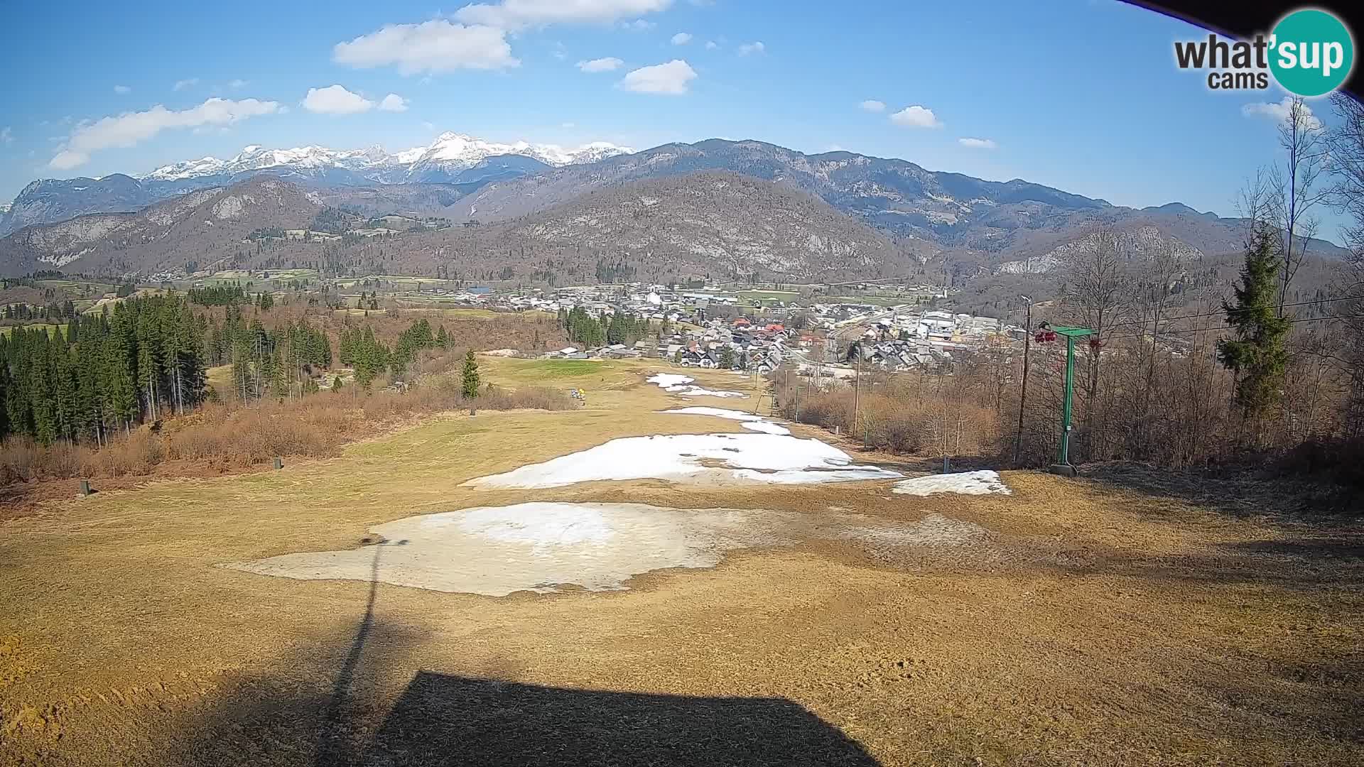 Webcam Bohinjska Bistrica – Live View from Kozji Hrbet Ski Station