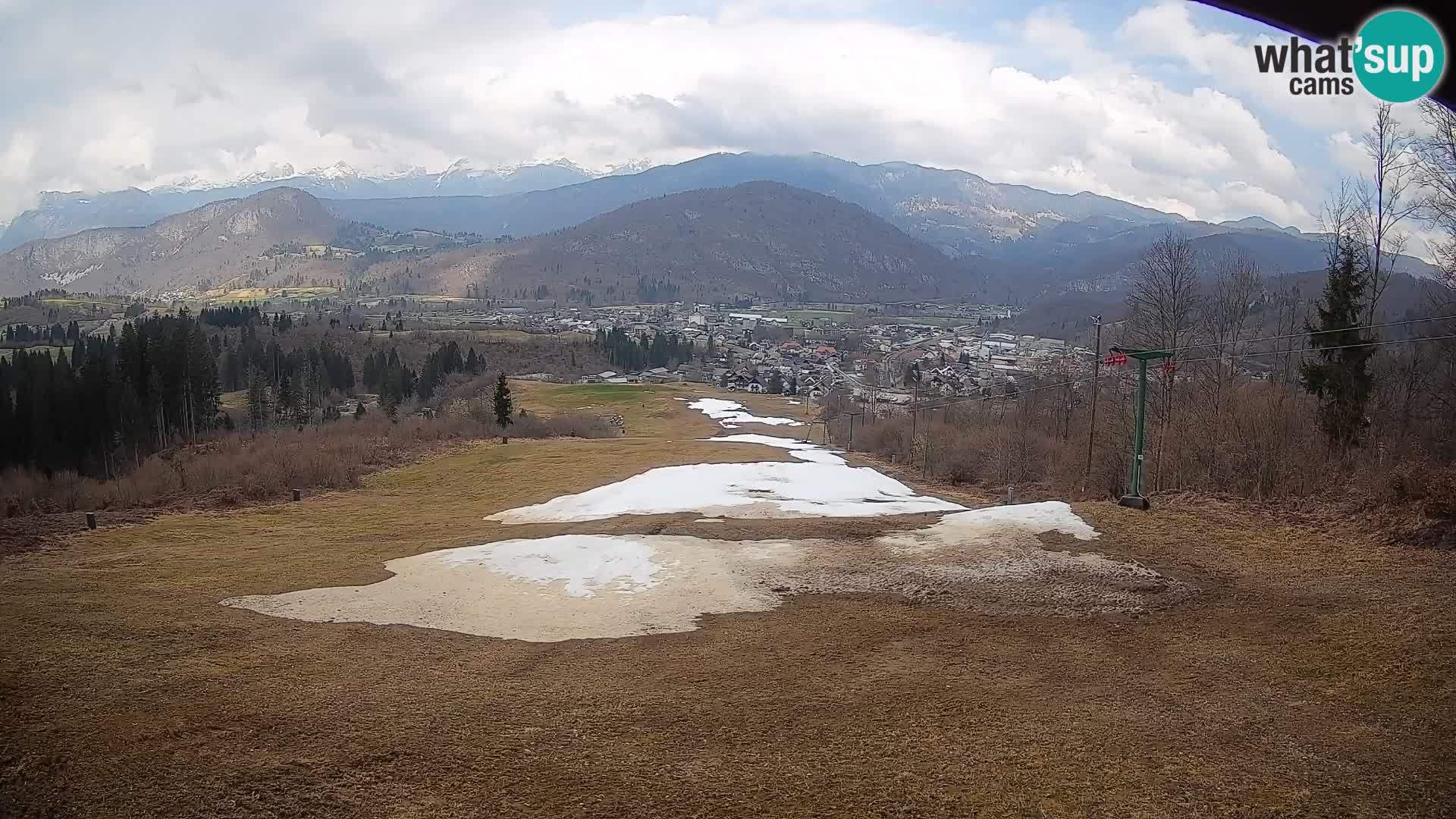 Webcam Bohinjska Bistrica – Live View from Kozji Hrbet Ski Station