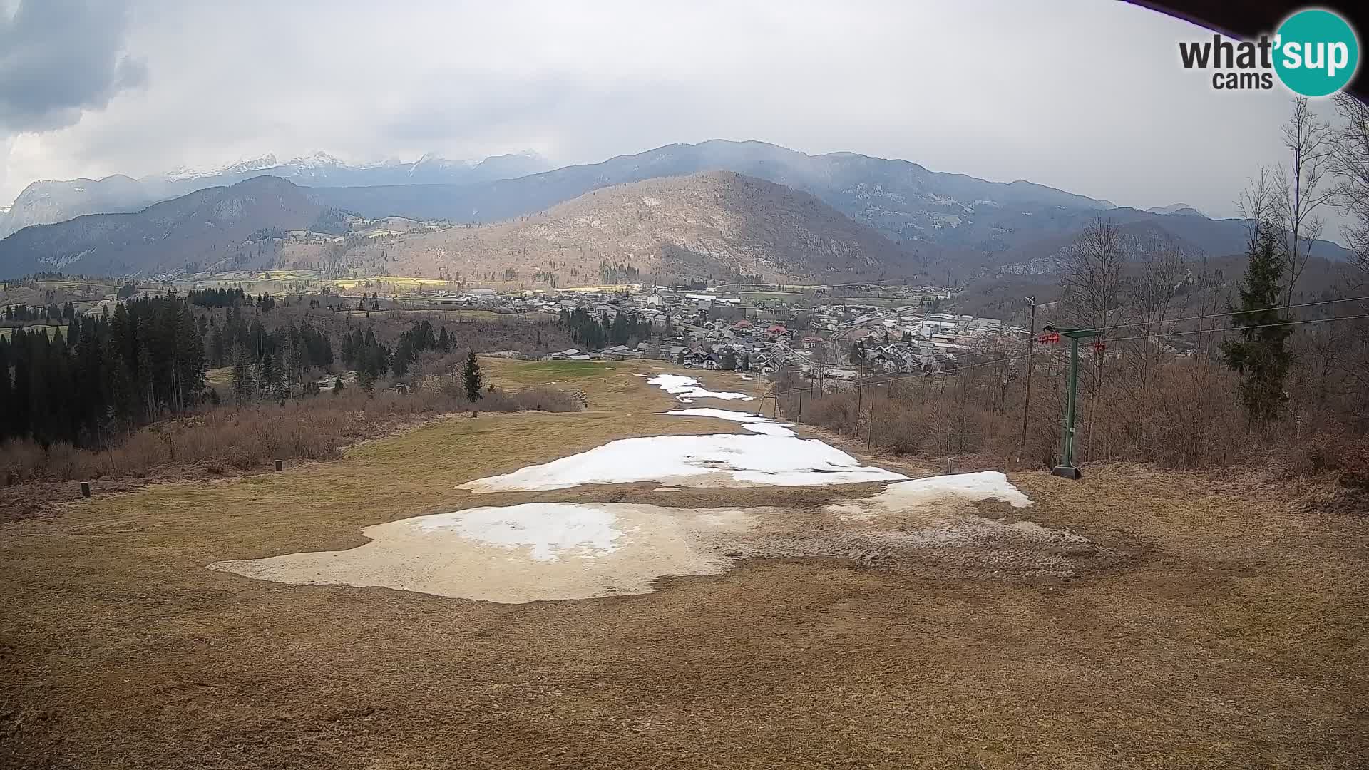 Webcam Bohinjska Bistrica – Live View from Kozji Hrbet Ski Station
