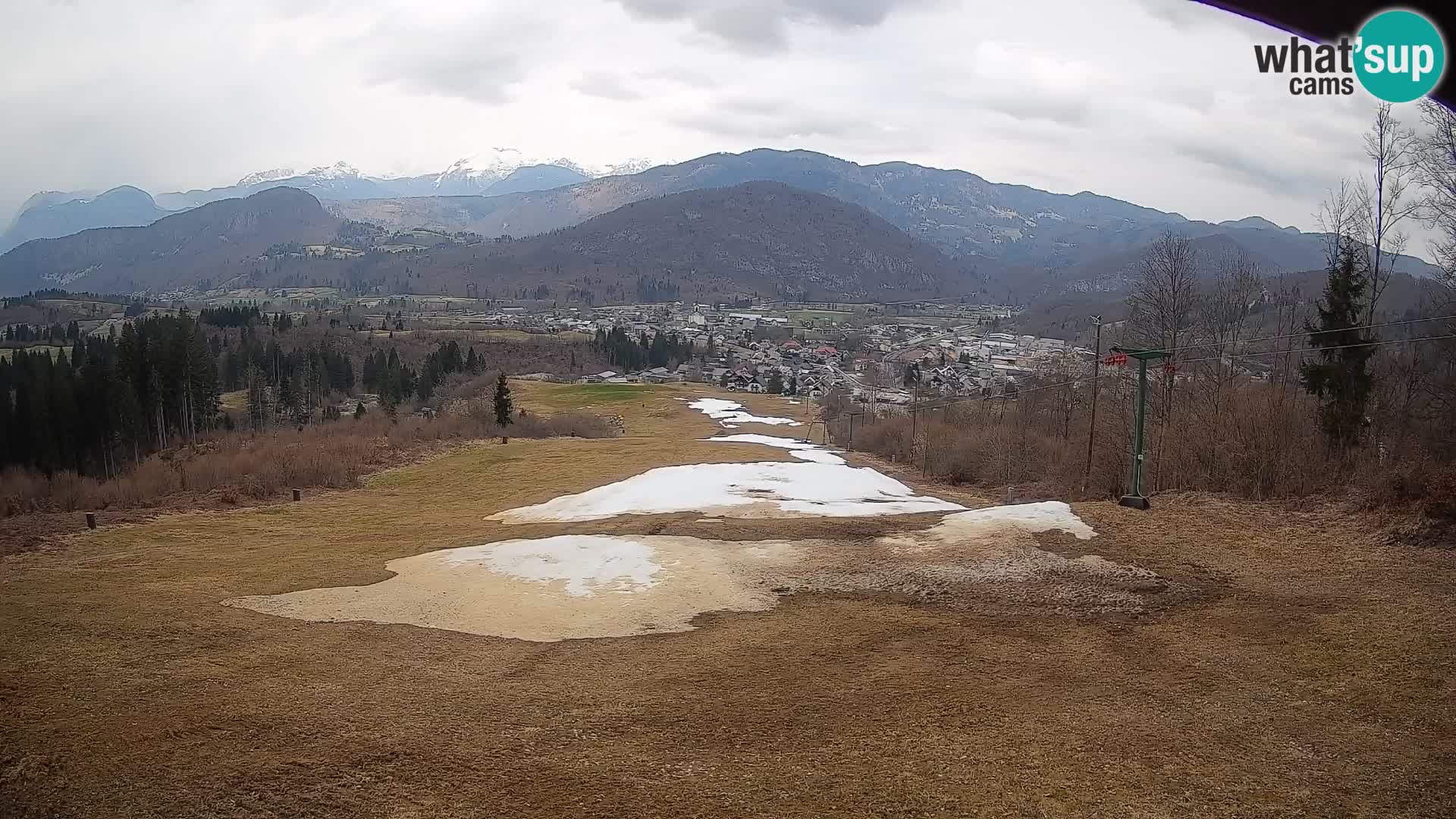 Webcam Bohinjska Bistrica – Vista live dalla stazione sciistica Kozji Hrbet