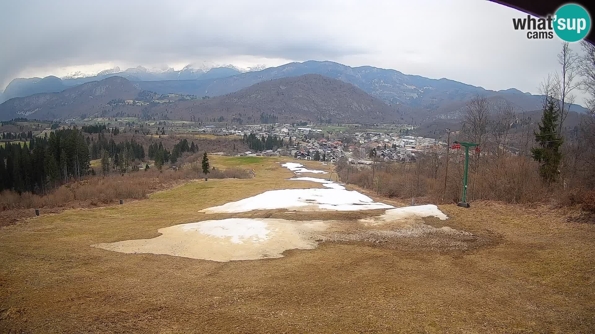 Webcam Bohinjska Bistrica – Live View from Kozji Hrbet Ski Station
