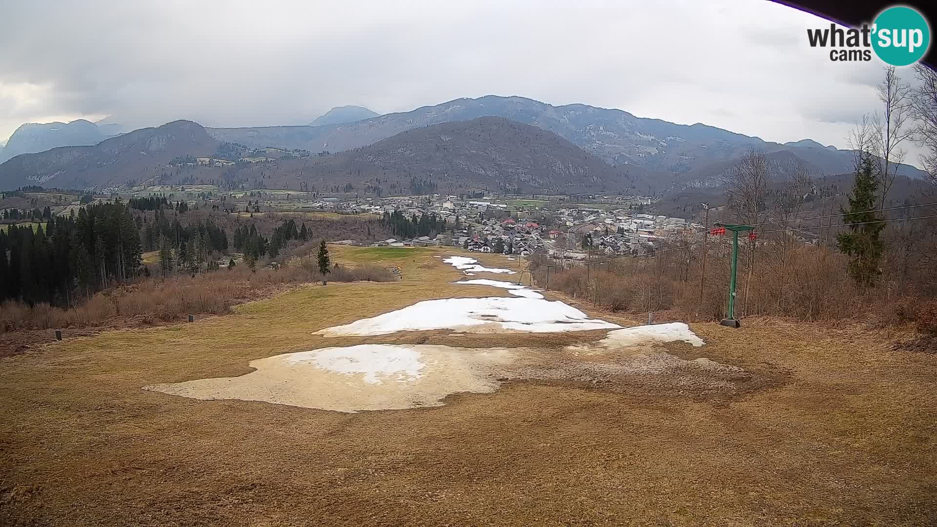 Webcam Bohinjska Bistrica – Vista live dalla stazione sciistica Kozji Hrbet