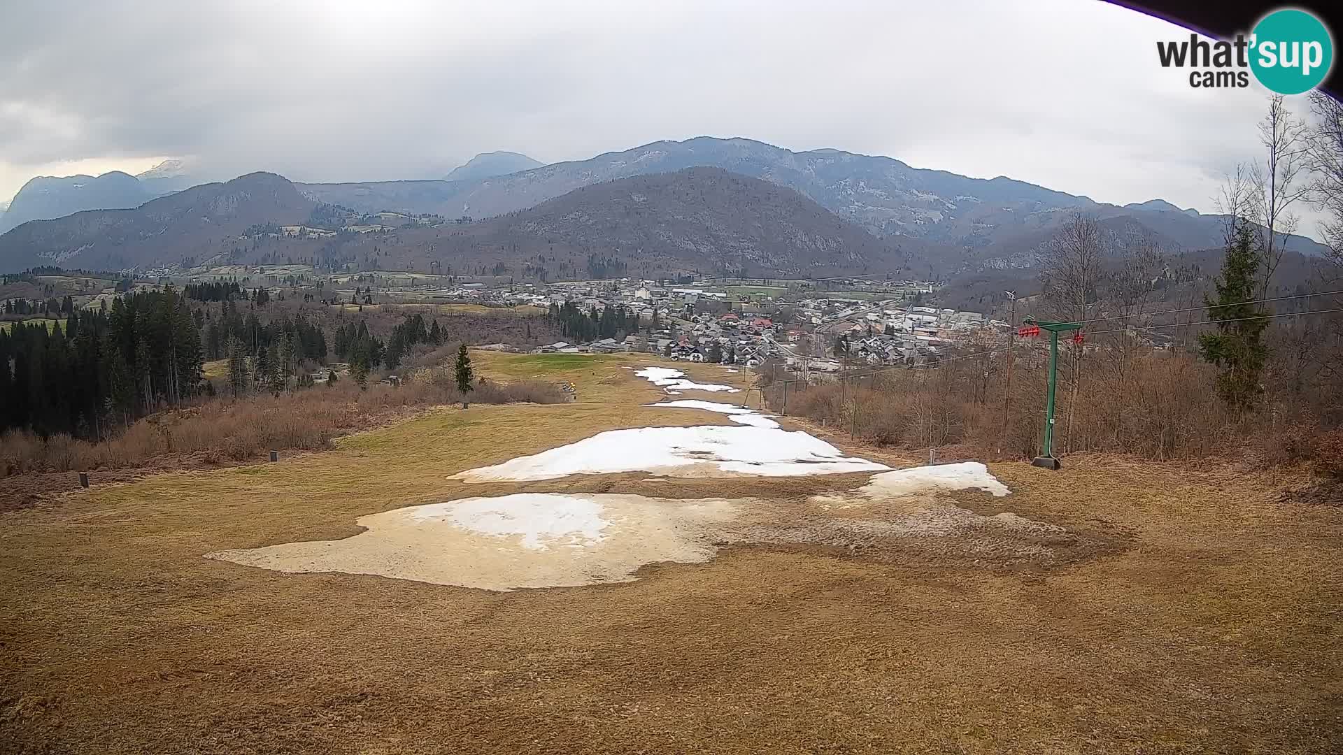 Webcam Bohinjska Bistrica – Vue en direct depuis la station de ski Kozji Hrbet
