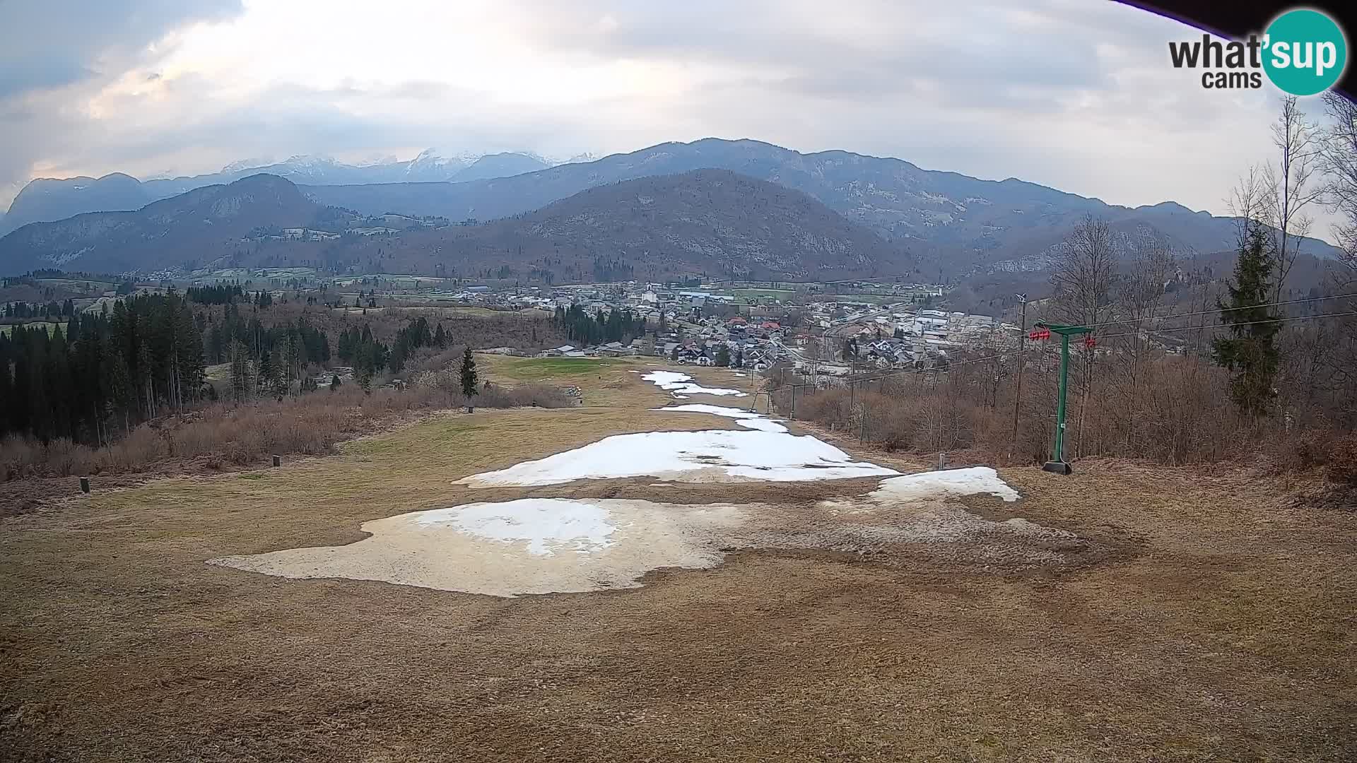 Webcam Bohinjska Bistrica – Live View from Kozji Hrbet Ski Station