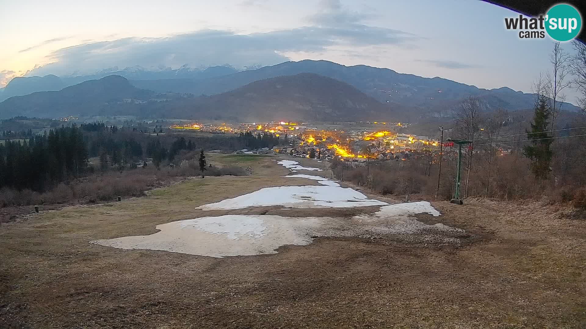 Livekamera Bohinjska Bistrica – Liveblick von der Skistation Kozji Hrbet