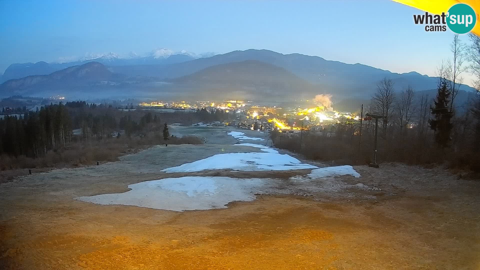 Webcam Bohinjska Bistrica – Live View from Kozji Hrbet Ski Station