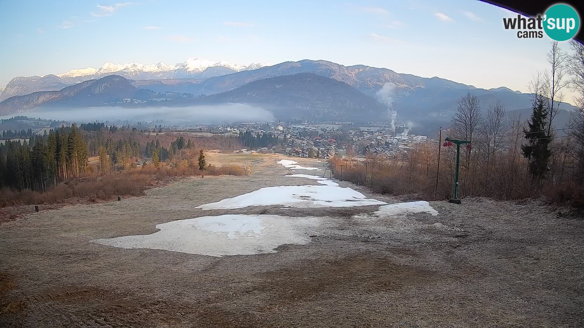 Livekamera Bohinjska Bistrica – Liveblick von der Skistation Kozji Hrbet