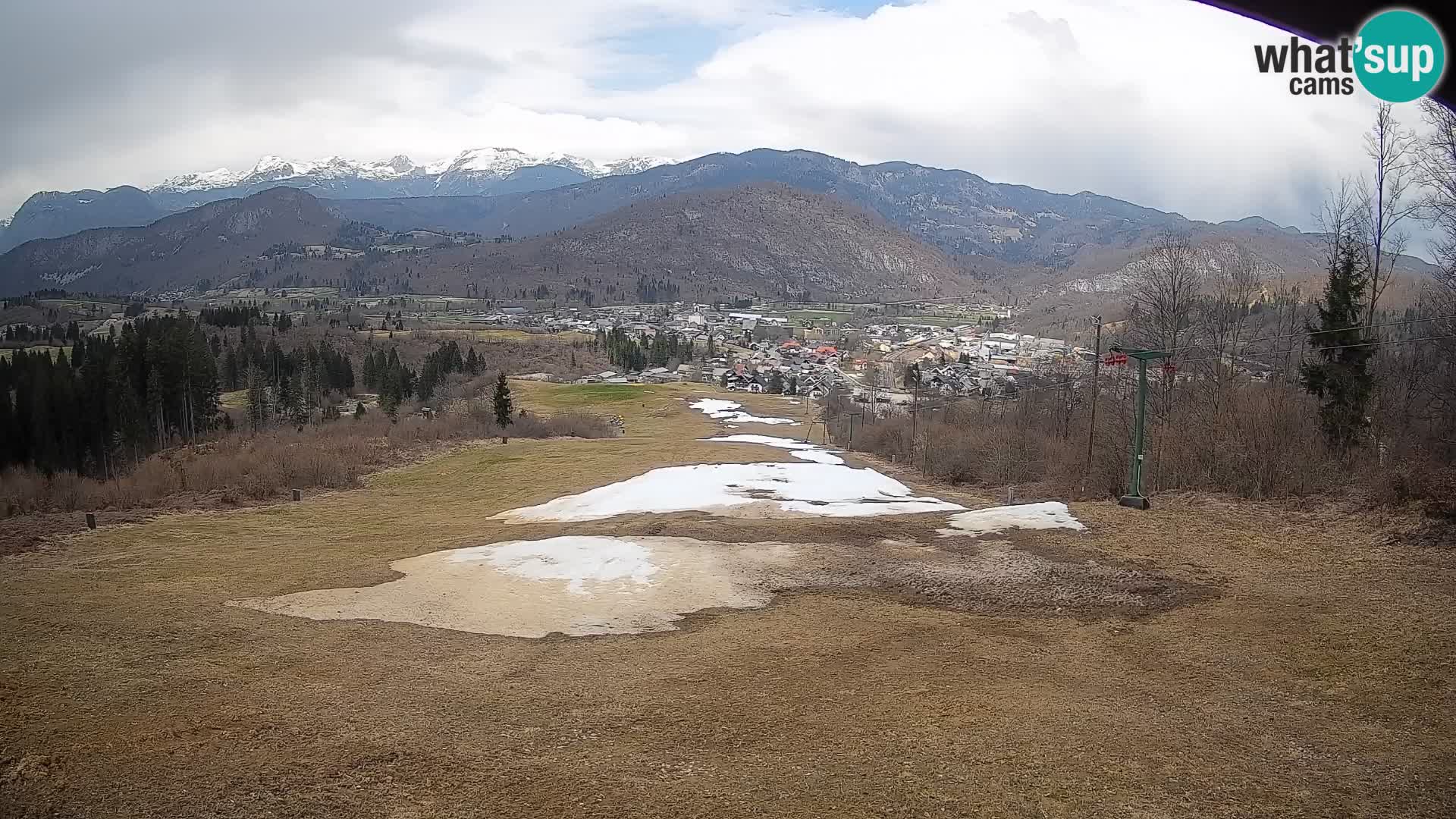Webcam Bohinjska Bistrica – Vista live dalla stazione sciistica Kozji Hrbet
