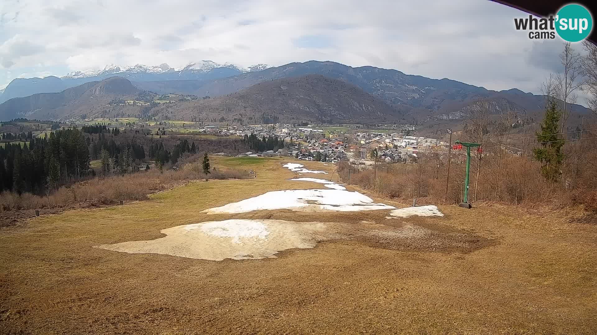 Spletna kamera Bohinjska Bistrica – Pogled v živo s smučišča Kozji Hrbet