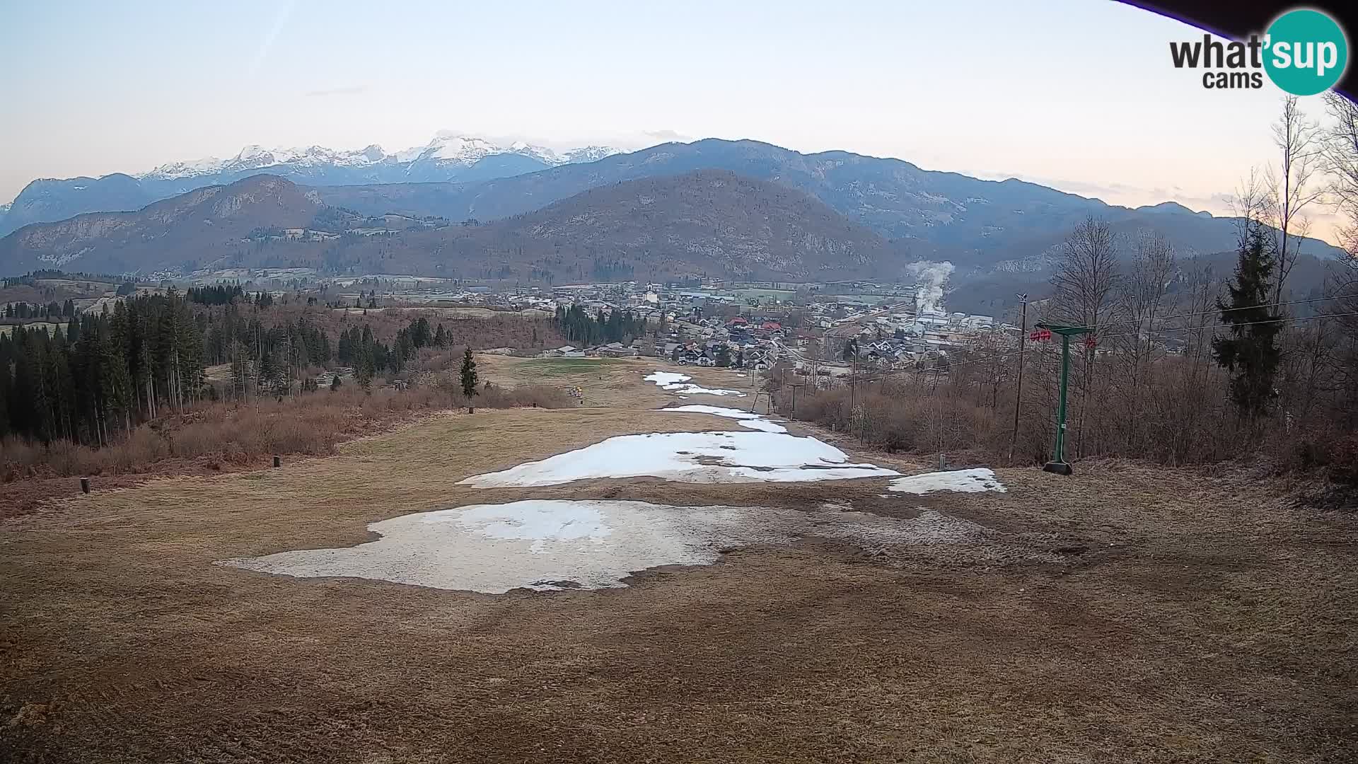 Webcam Bohinjska Bistrica – Live View from Kozji Hrbet Ski Station