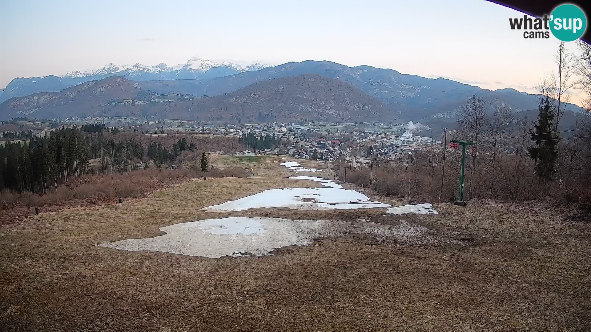 Webcam Bohinjska Bistrica – Vista live dalla stazione sciistica Kozji Hrbet