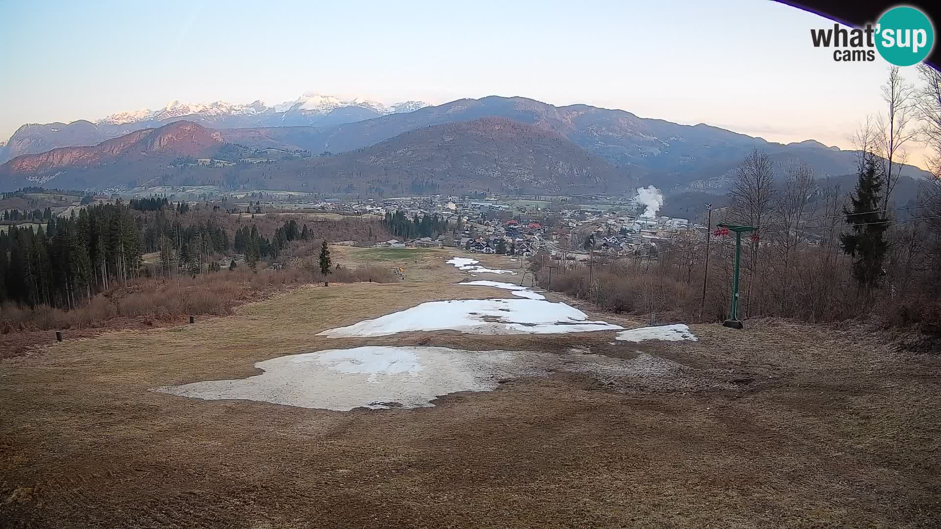 Webcam Bohinjska Bistrica – Vista live dalla stazione sciistica Kozji Hrbet