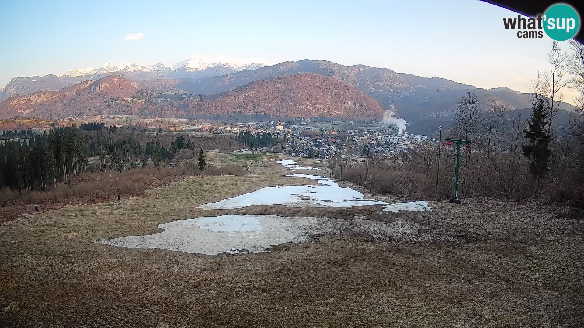 Livekamera Bohinjska Bistrica – Liveblick von der Skistation Kozji Hrbet