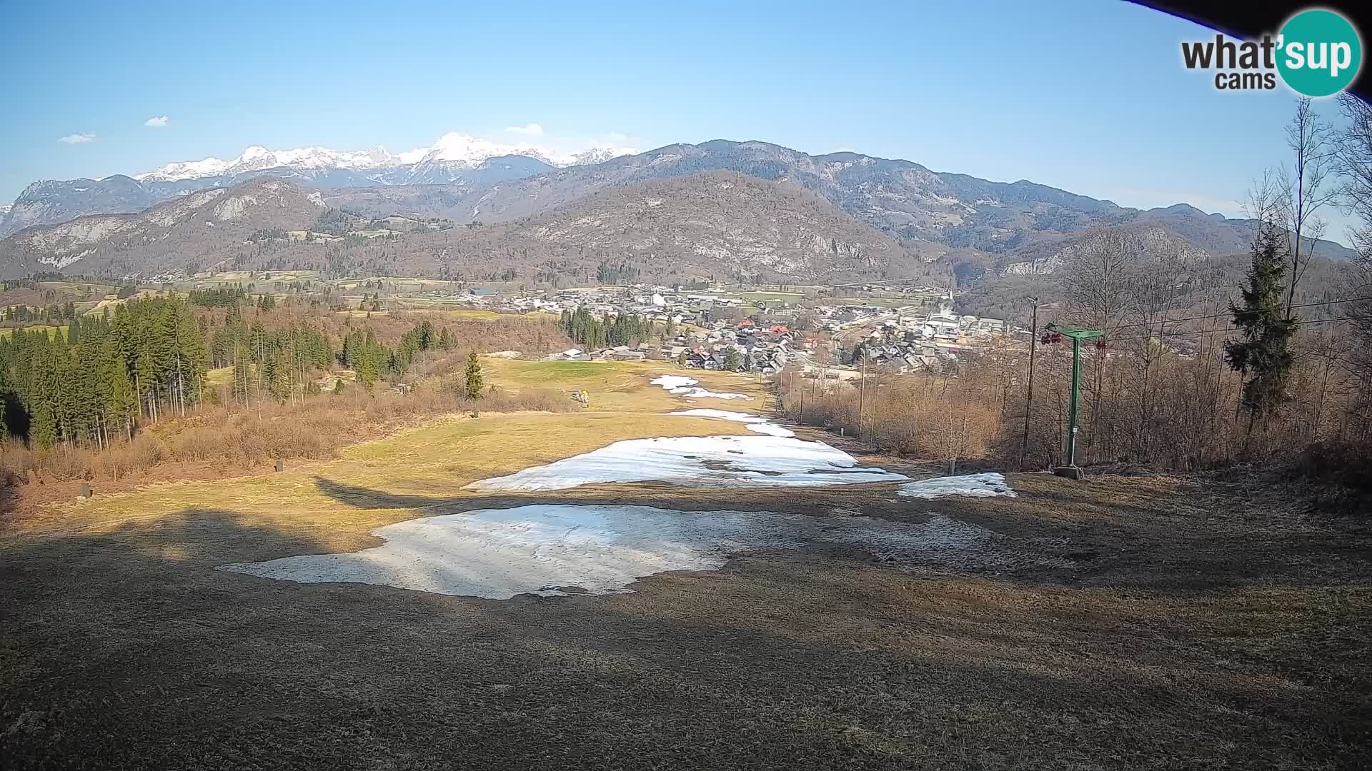 Webcam Bohinjska Bistrica – Vista live dalla stazione sciistica Kozji Hrbet