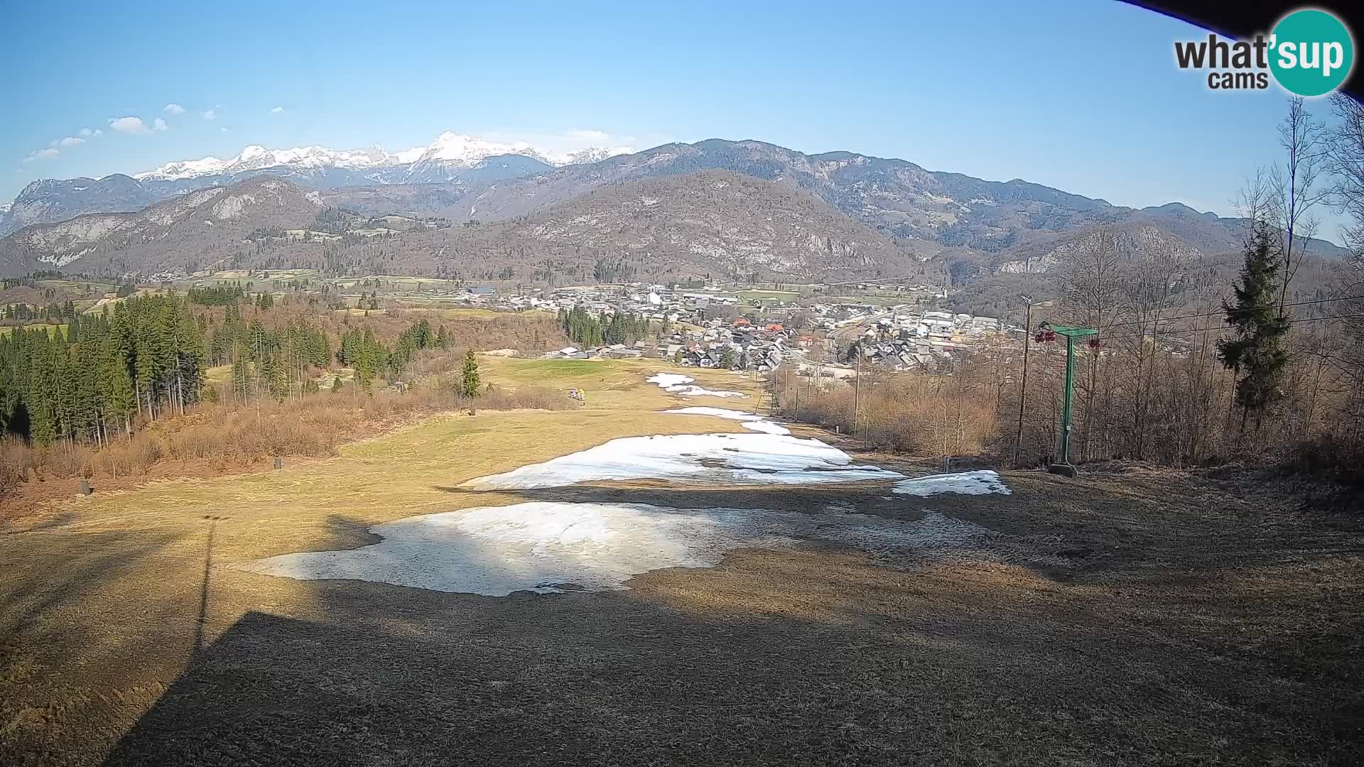 Webcam Bohinjska Bistrica – Vista live dalla stazione sciistica Kozji Hrbet
