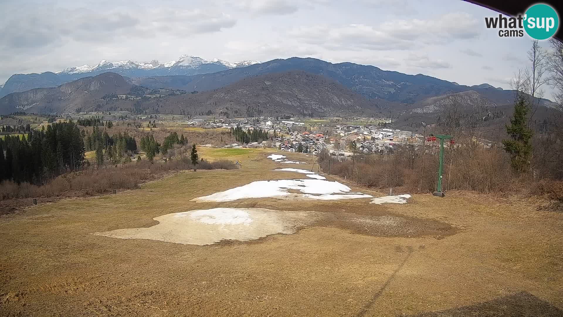 Webcam Bohinjska Bistrica – Vista live dalla stazione sciistica Kozji Hrbet