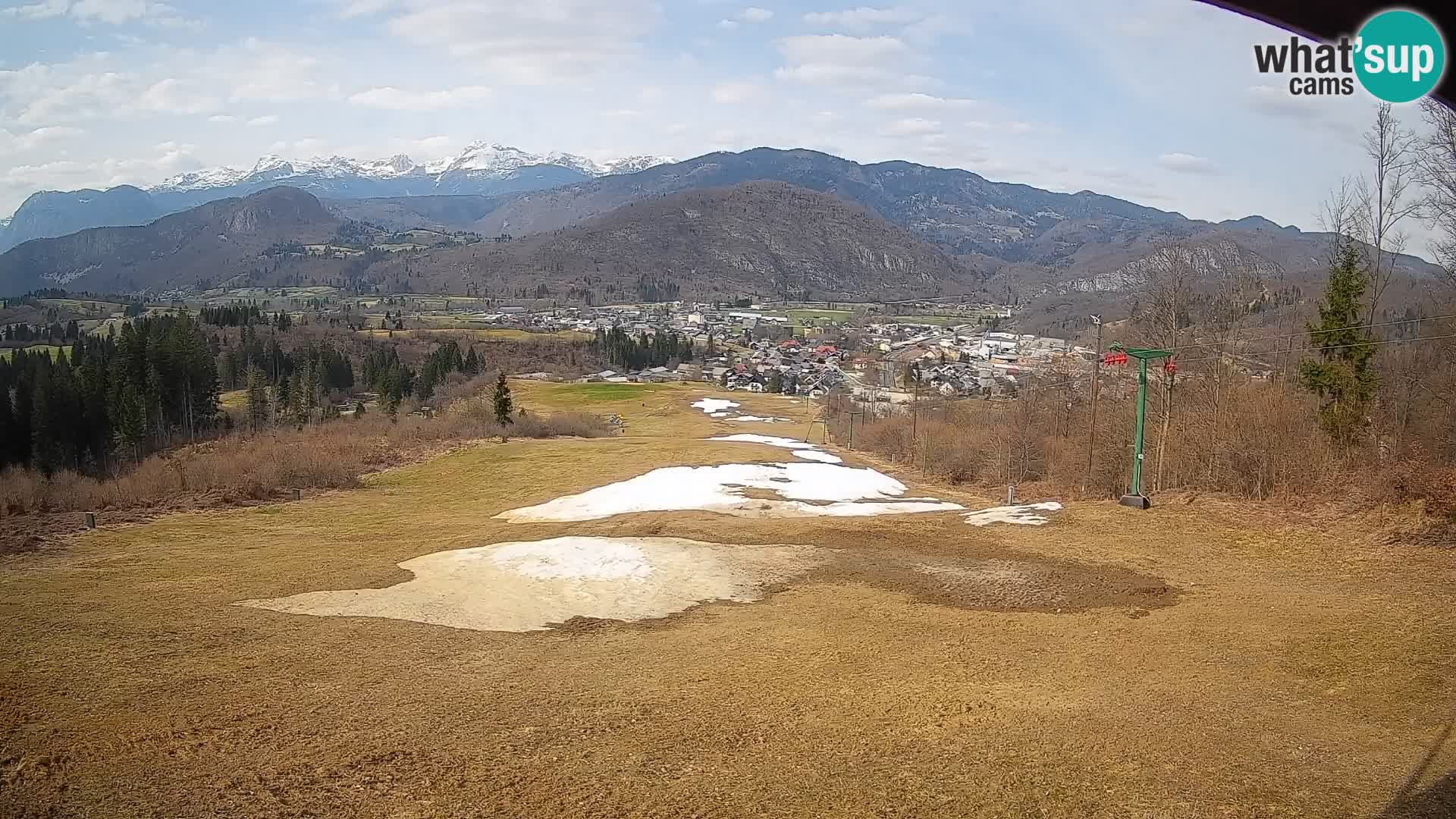 Webcam Bohinjska Bistrica – Vue en direct depuis la station de ski Kozji Hrbet