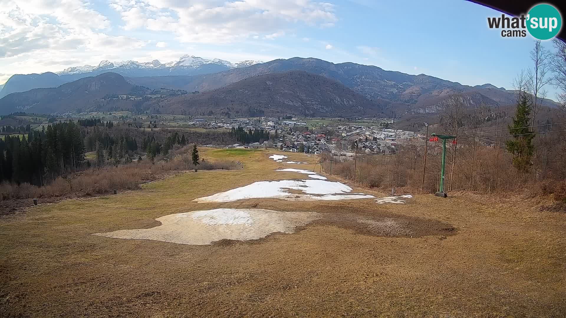 Webcam Bohinjska Bistrica – Vue en direct depuis la station de ski Kozji Hrbet