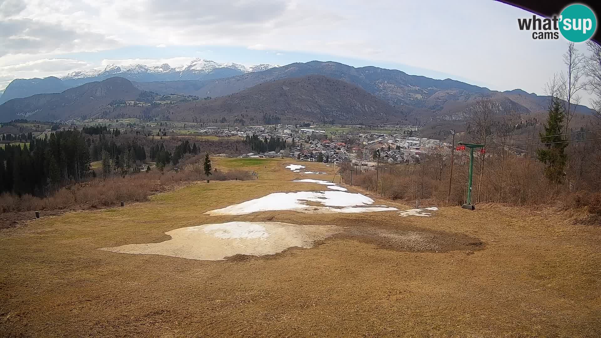 Webcam Bohinjska Bistrica – Vue en direct depuis la station de ski Kozji Hrbet