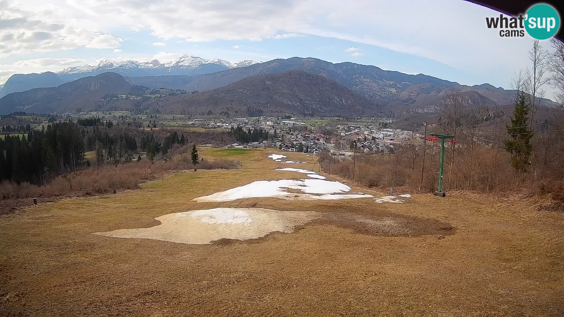 Webcam Bohinjska Bistrica – Vue en direct depuis la station de ski Kozji Hrbet